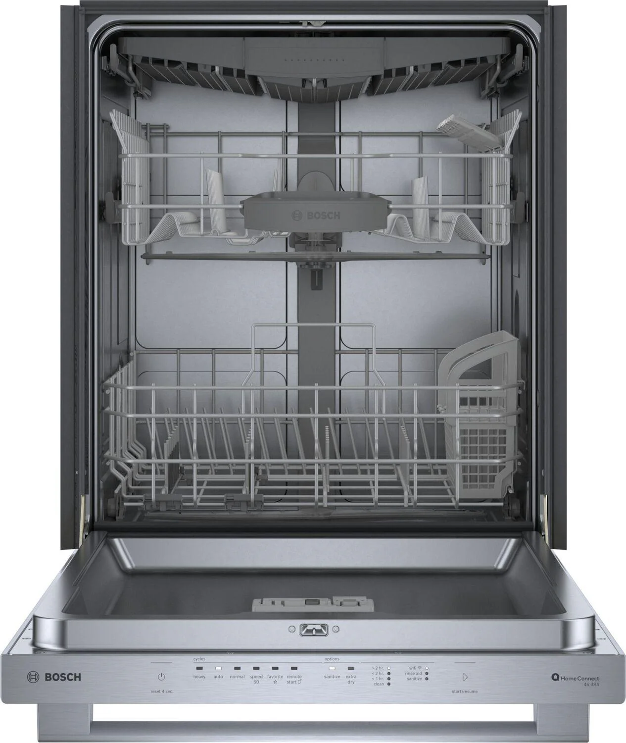 Bosch SHX53CM5N 300 Series Dishwasher 24" Stainless Steel Anti-fingerprint - Image 4