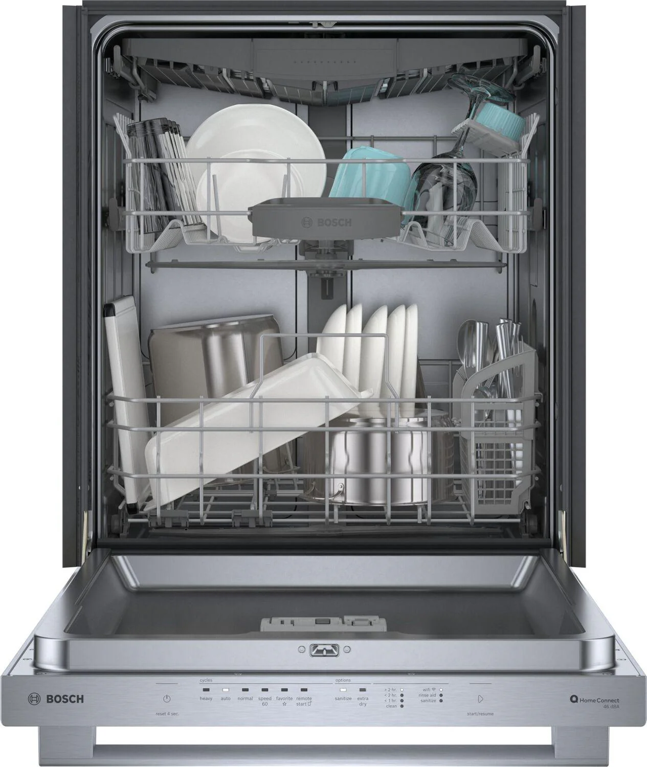 Bosch SHX53CM5N 300 Series Dishwasher 24" Stainless Steel Anti-fingerprint - Image 5