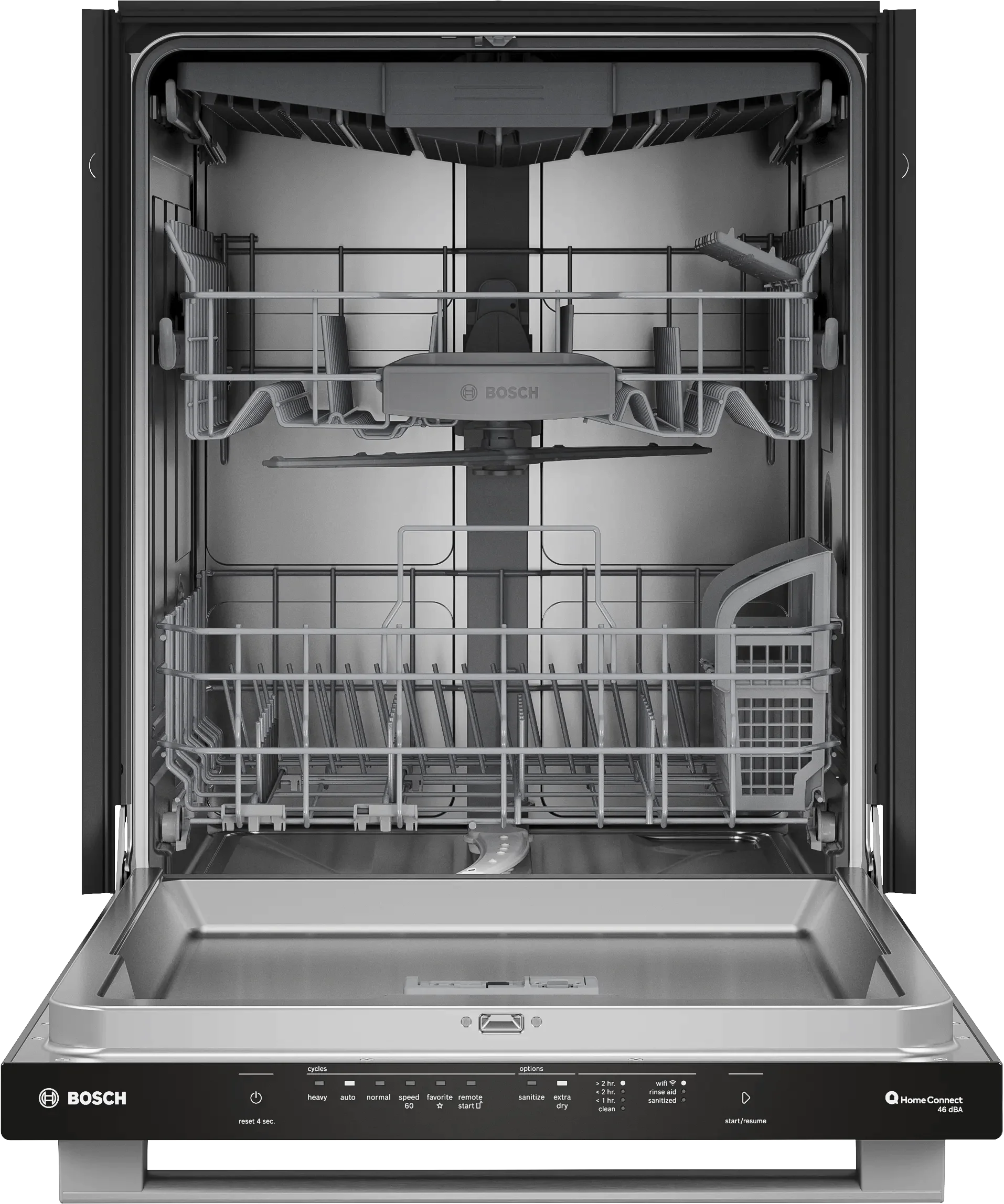 Bosch SHX53DM5N 300 Series, built-under dishwasher, 24'', Brushed steel anti-fingerprint - Image 10