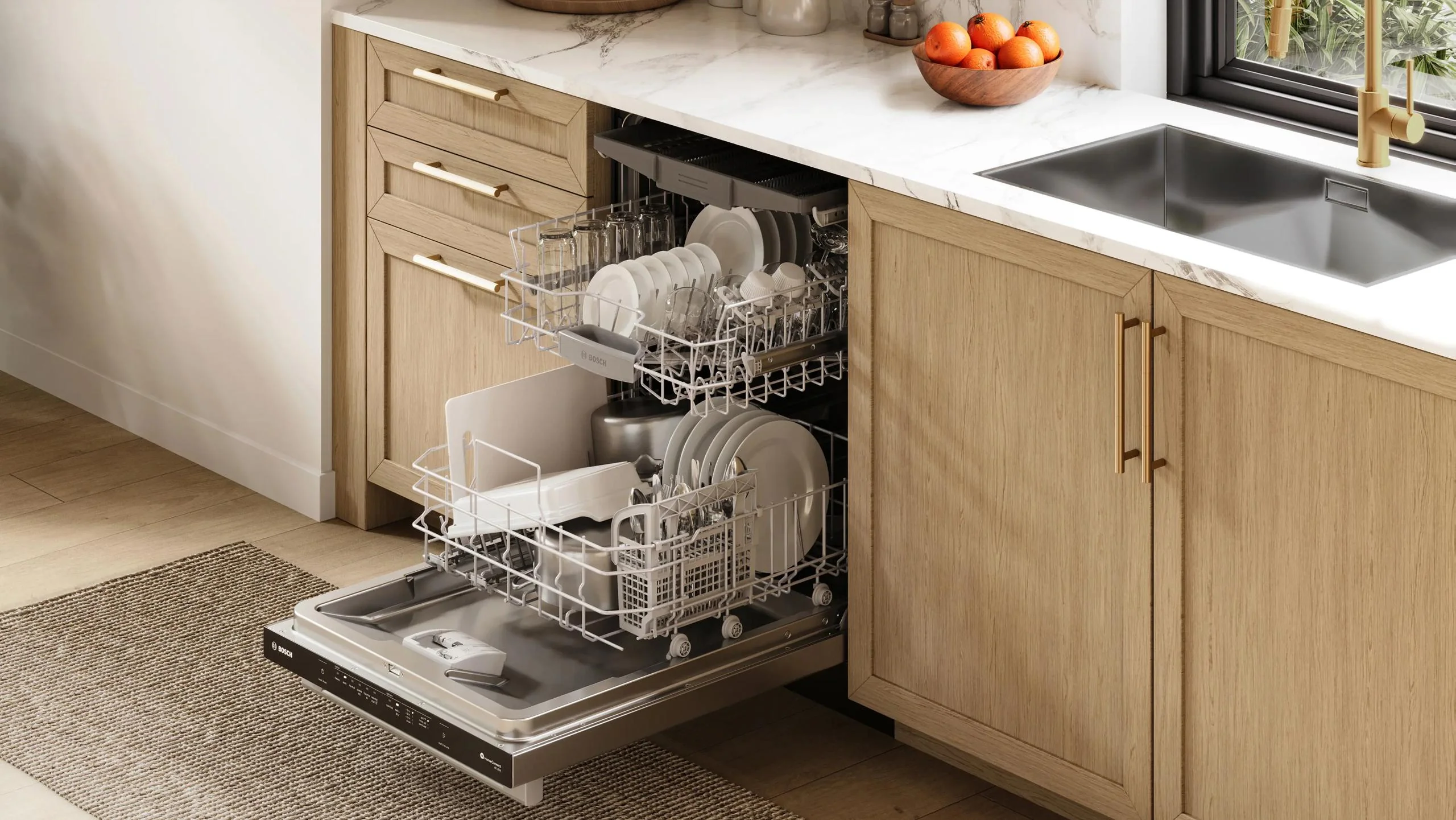 Bosch SHX53DM5N 300 Series, built-under dishwasher, 24'', Brushed steel anti-fingerprint - Image 22