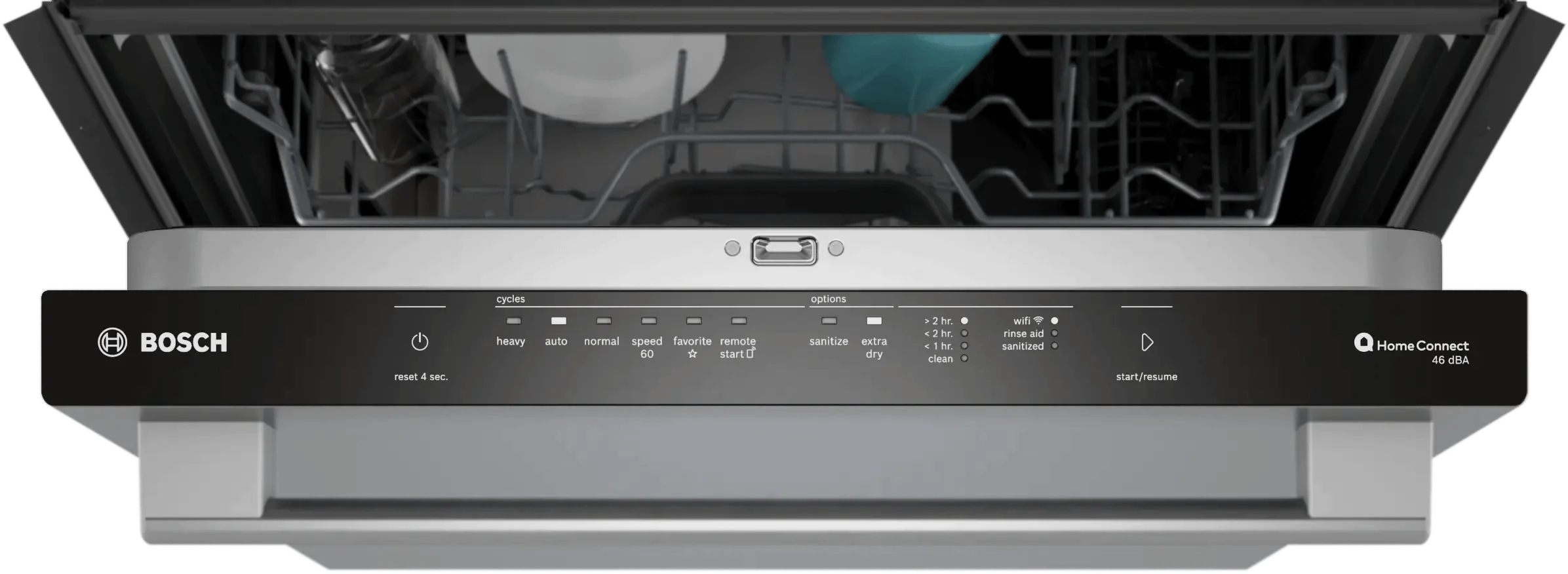 Bosch SHX53DM5N 300 Series, built-under dishwasher, 24'', Brushed steel anti-fingerprint - Image 9