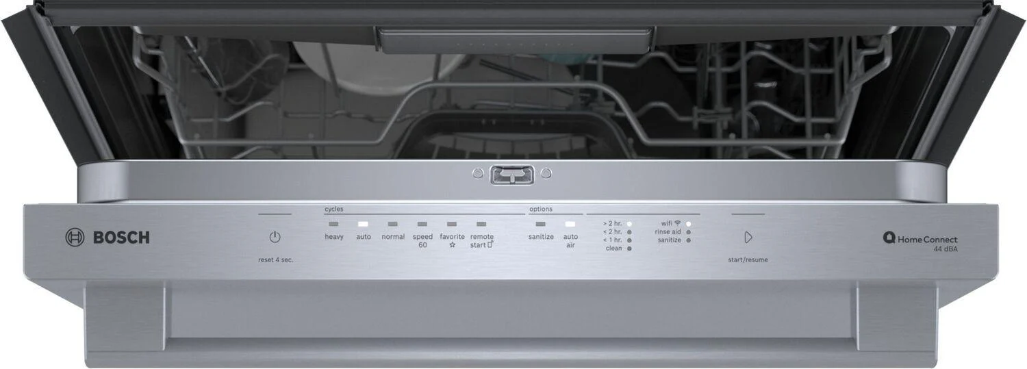 Bosch SHX65CM5N 500 Series, built-under dishwasher, 24'', Brushed steel anti-fingerprint - Image 3