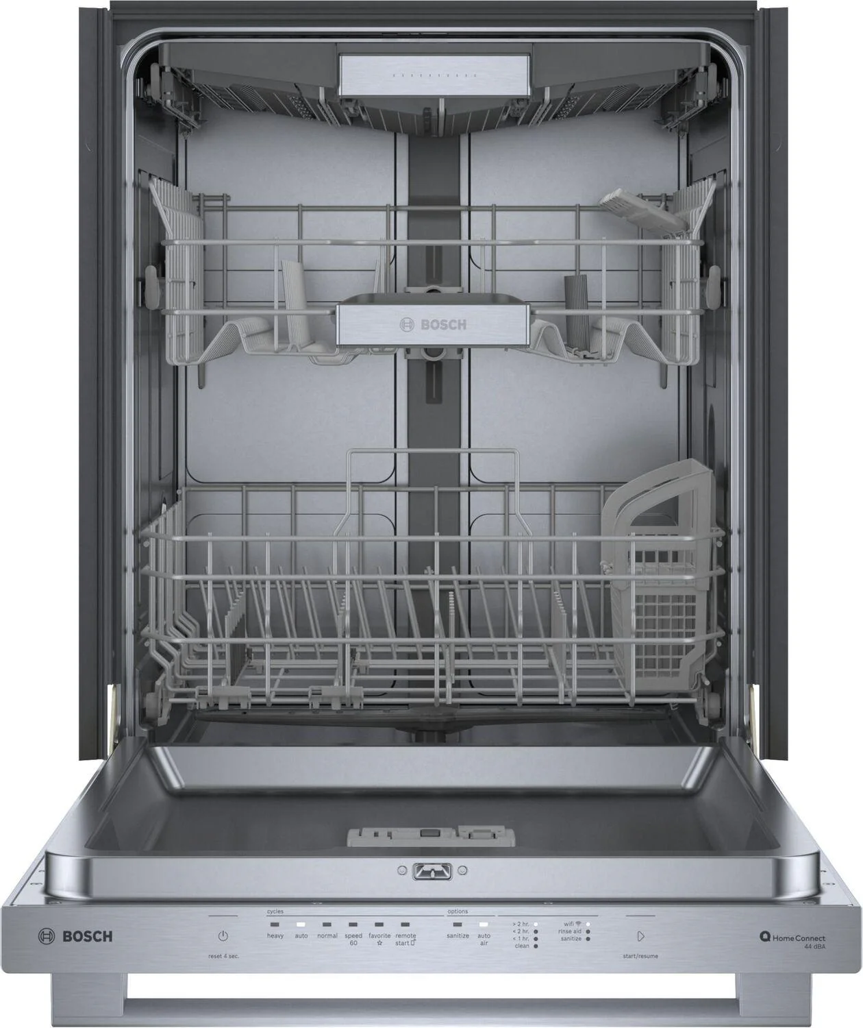 Bosch SHX65CM5N 500 Series, built-under dishwasher, 24'', Brushed steel anti-fingerprint - Image 6