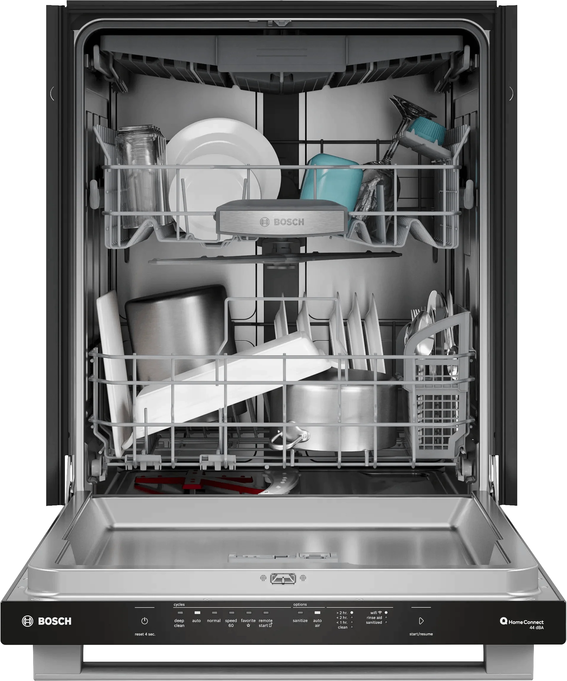 Bosch SHX65DM5N 500 Series, built-under dishwasher, 24'', Brushed steel anti-fingerprint - Image 15