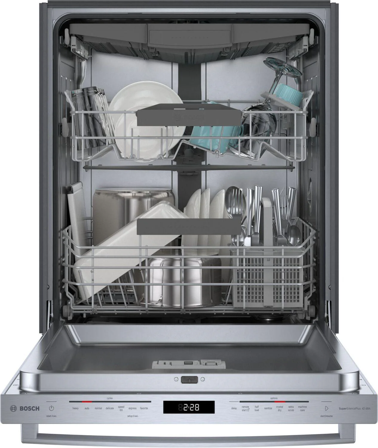 Bosch 800 Series Dishwasher 24" Stainless steel - Image 3