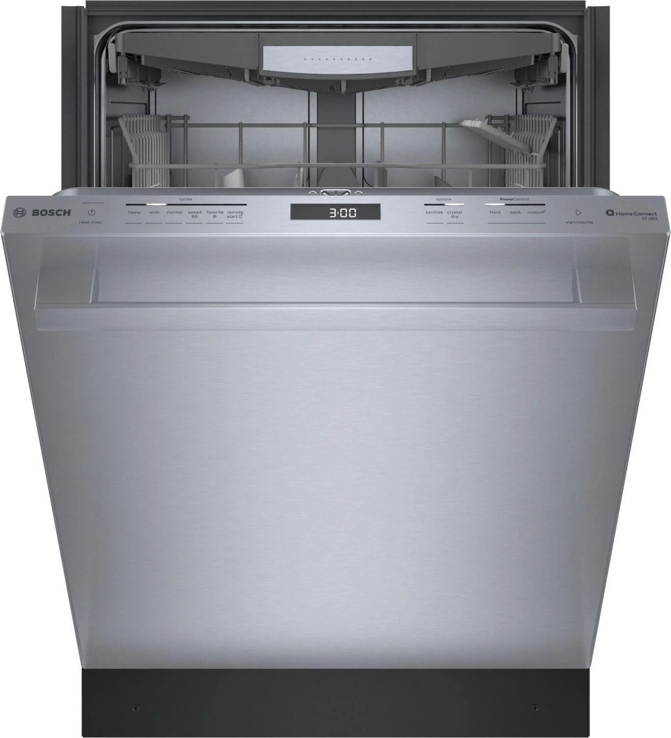 Bosch SHX78CM5N 800 Series, built-under dishwasher, 24'', Brushed steel anti-fingerprint - Image 3