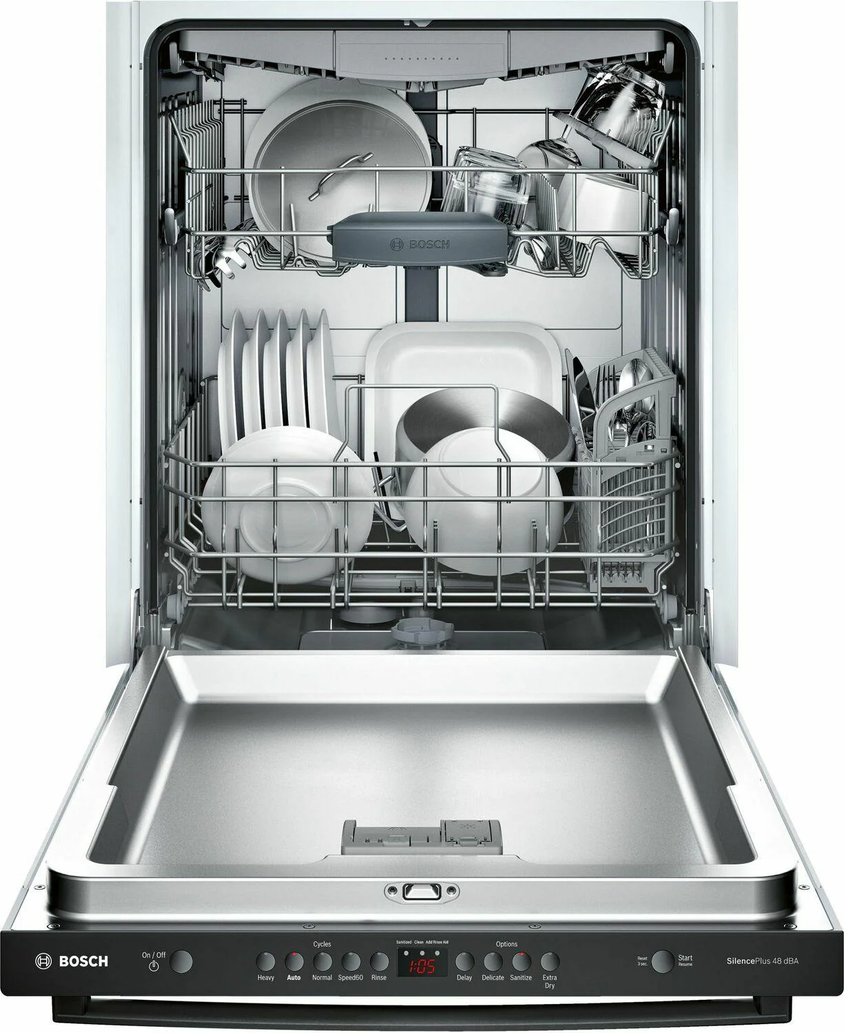 100 Series Dishwasher 24'' Black SHXM4AY56N - Image 2