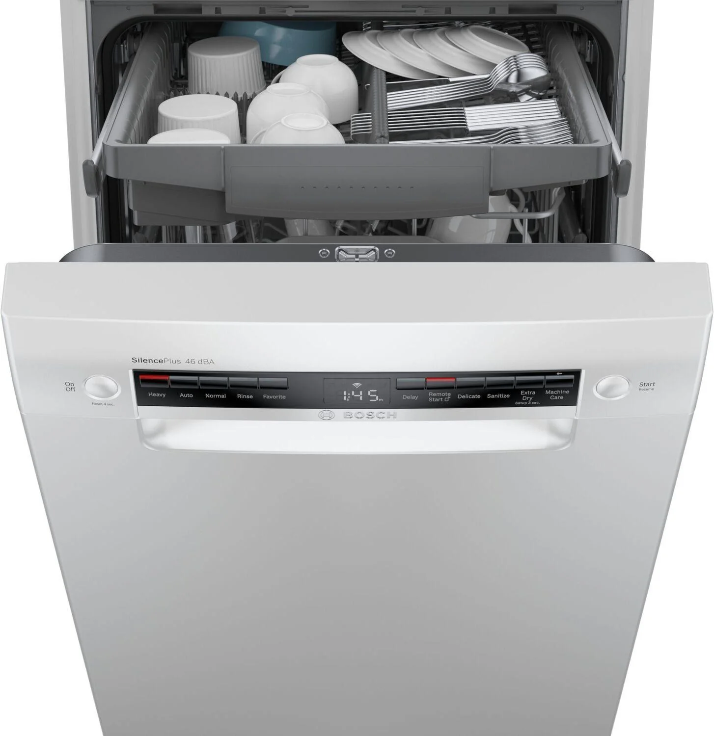 Bosch 300 Series Dishwasher 17 3/4" White SPE53B52UC - Image 4
