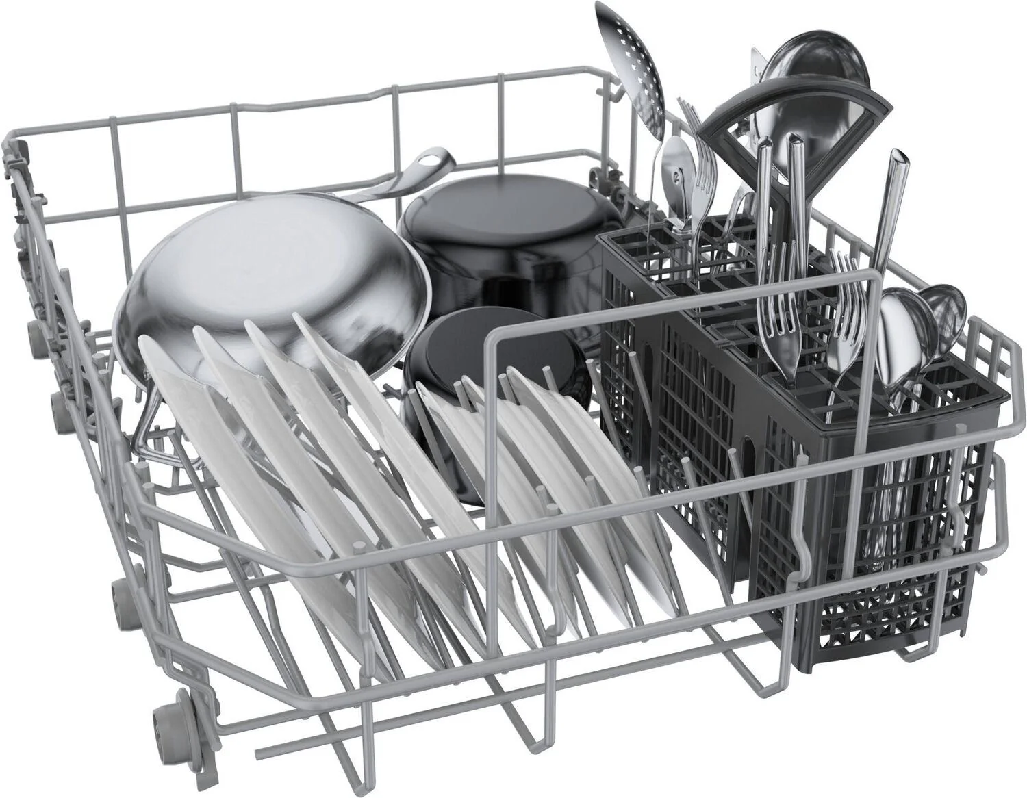 Bosch 300 Series Dishwasher 17 3/4" White SPE53B52UC - Image 9