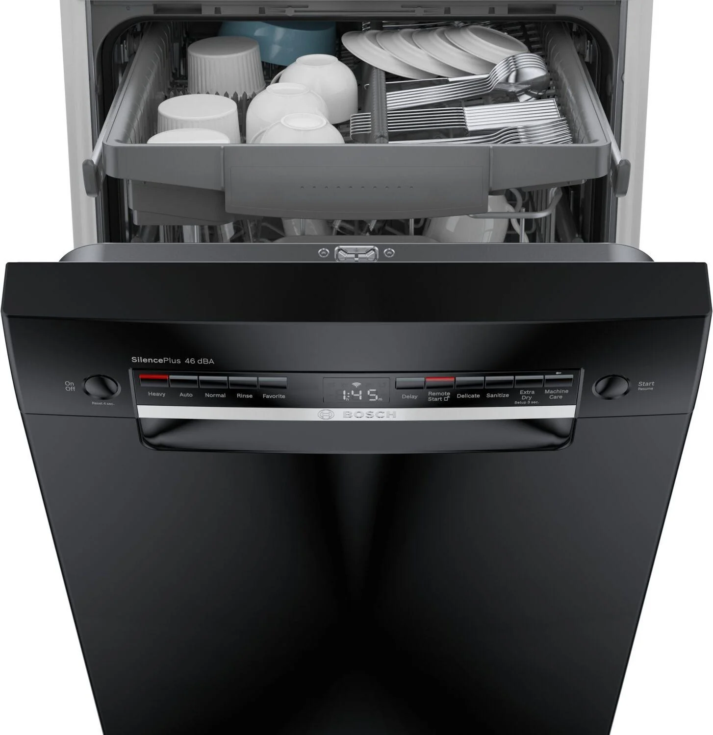Bosch 300 Series Dishwasher 17 3/4" Black SPE53B56UC - Image 4