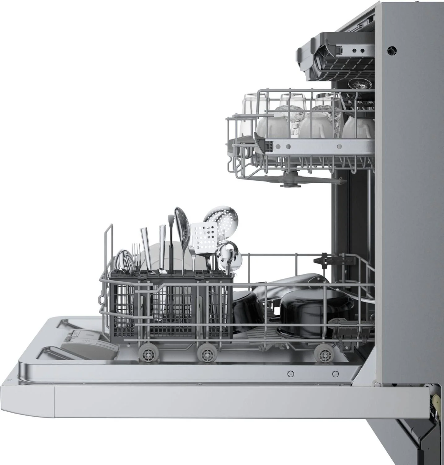 Bosch SPE53C52UC 300 Series Dishwasher 17 3/4" White - Image 8