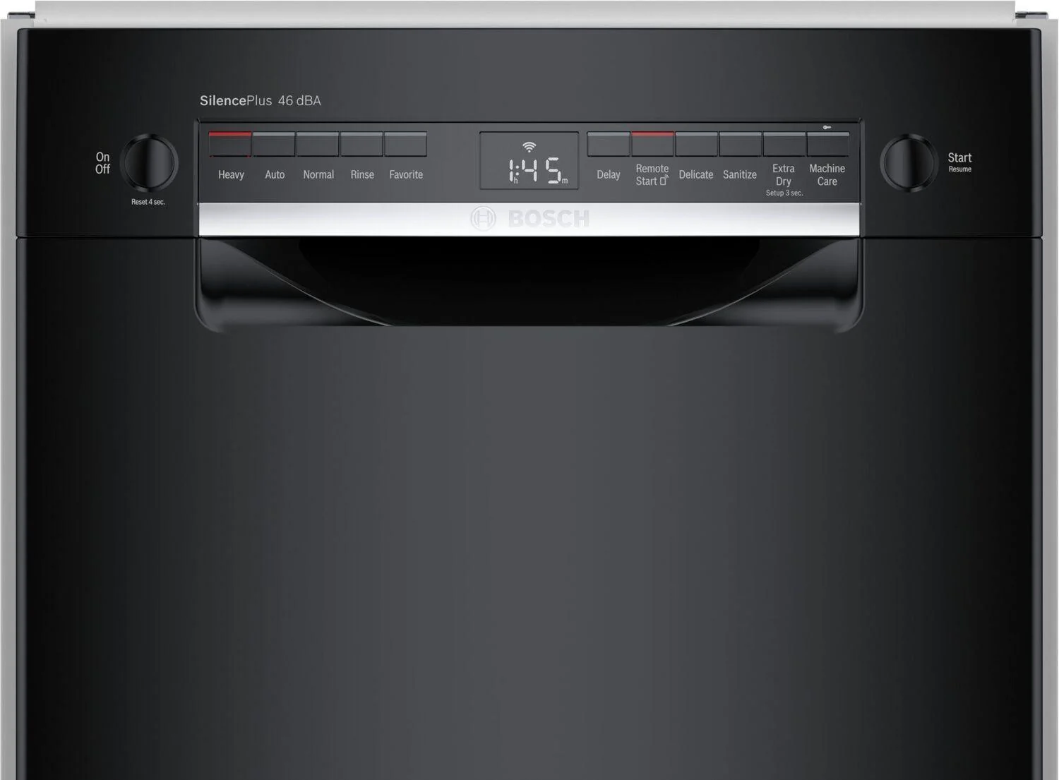 Bosch SPE53C56UC 300 Series Dishwasher 17 3/4" Black - Image 4