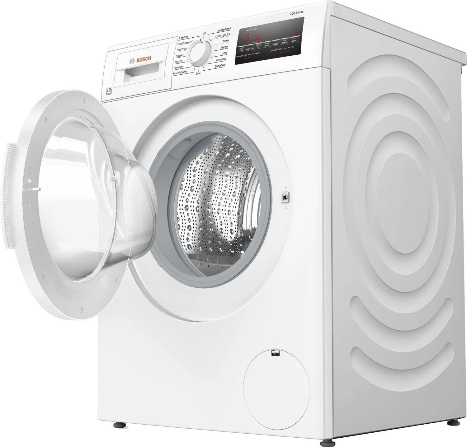 Bosch WGA12400UC 300 Series Compact Washer , White - Image 5