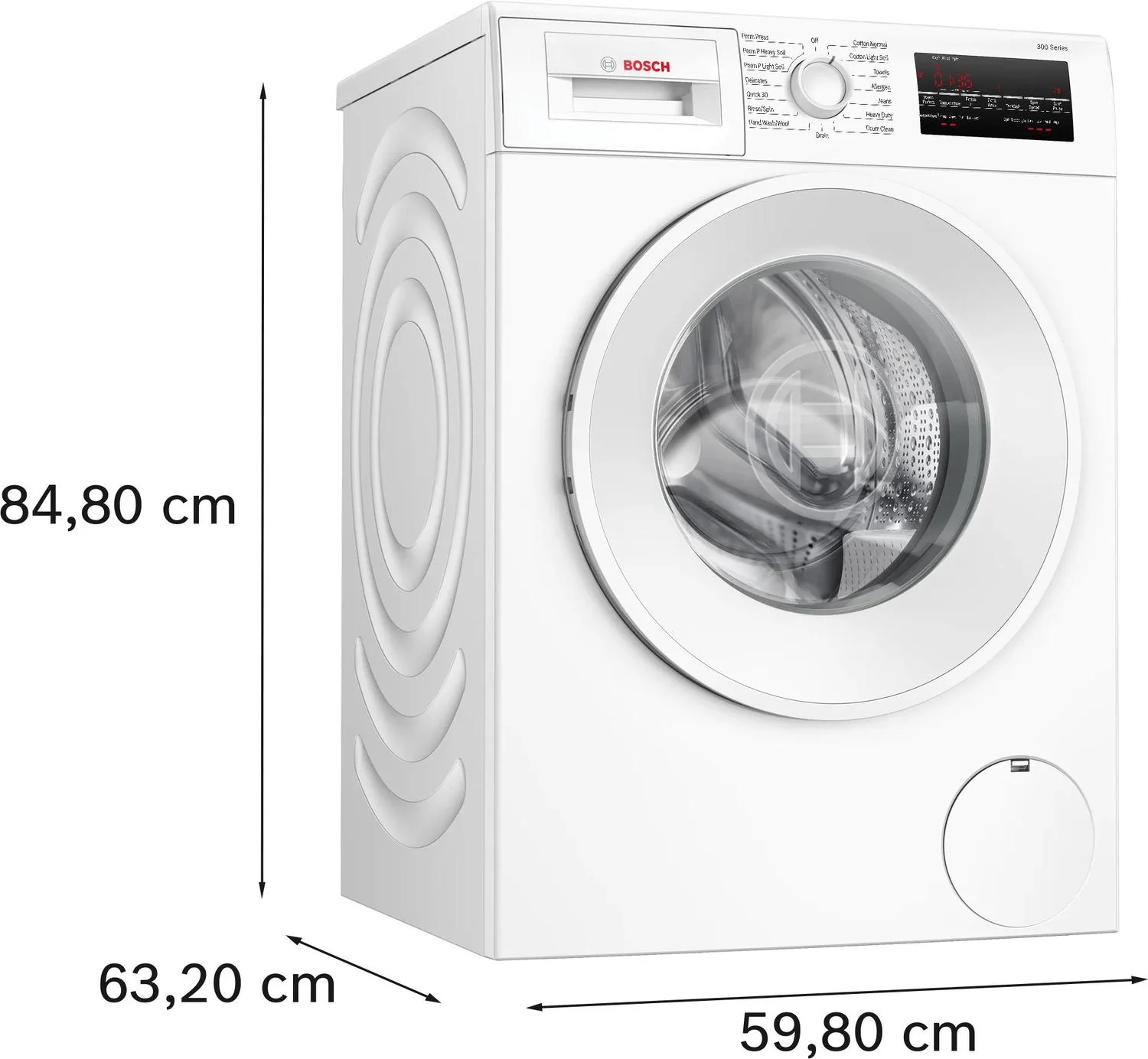 Bosch WGA14400UC 300 Series Compact Washer max. 1400 rpm - Image 13
