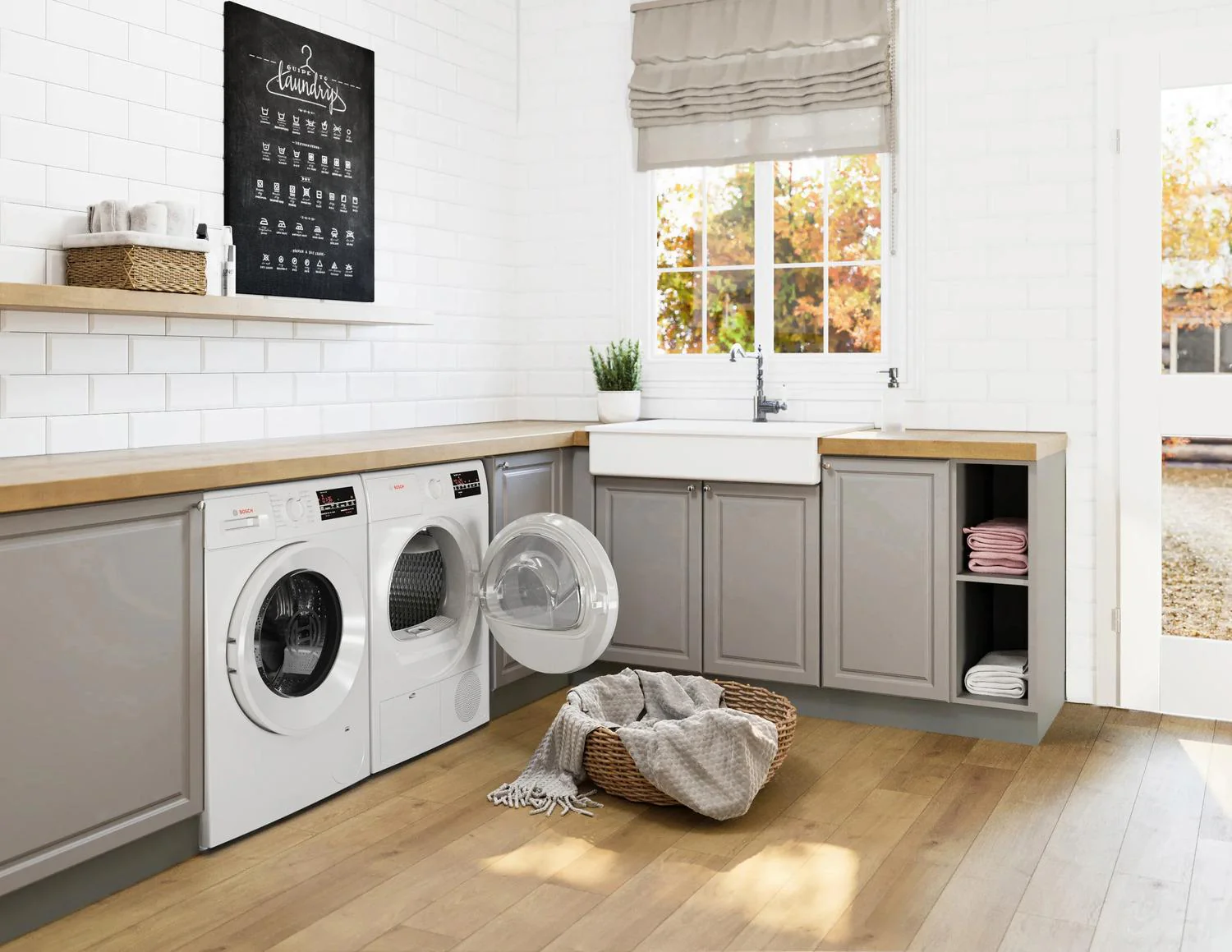 Bosch WGA14400UC 300 Series Compact Washer max. 1400 rpm - Image 15