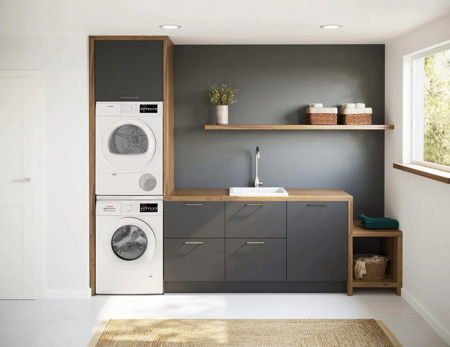 Bosch WGA14400UC 300 Series Compact Washer max. 1400 rpm - Image 7
