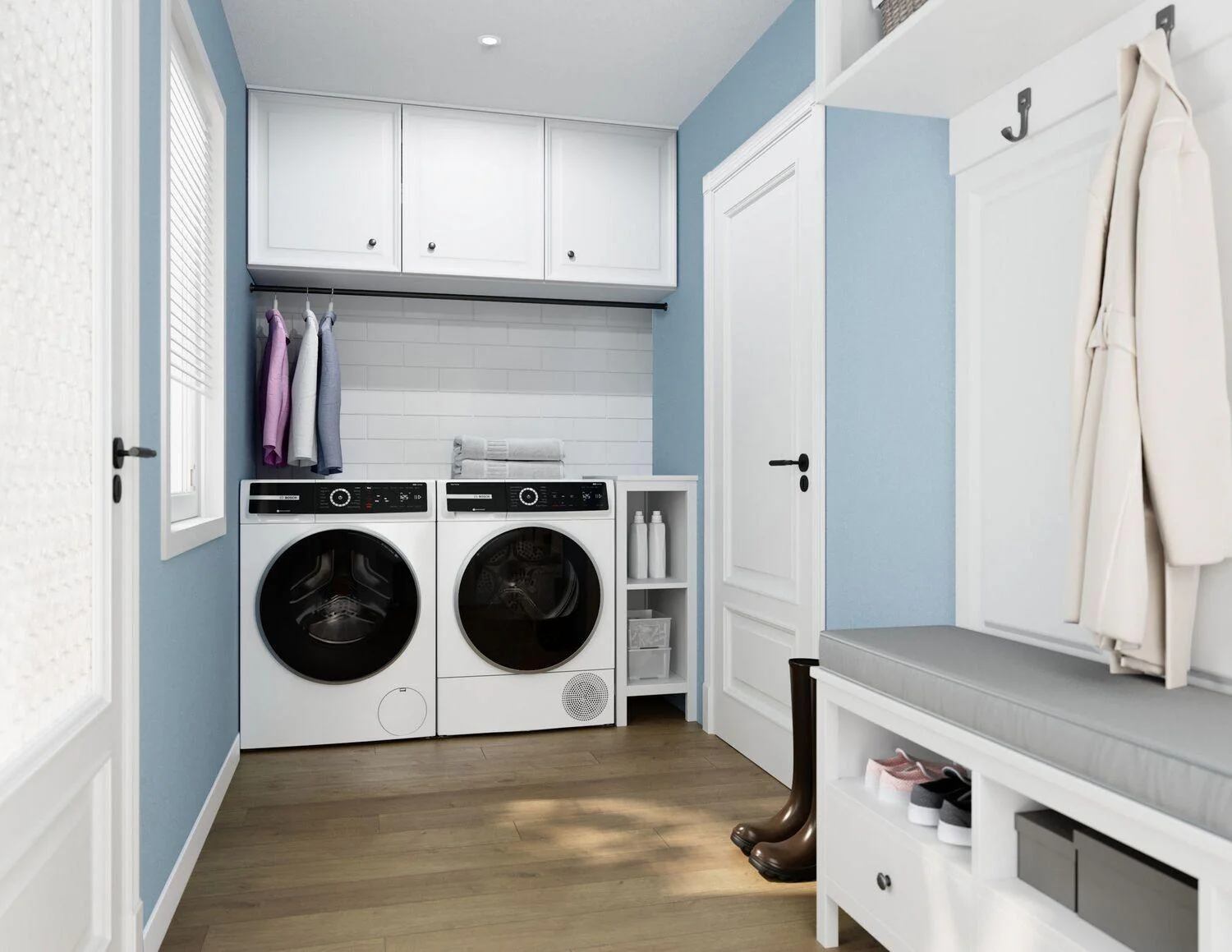 Bosch WGB24600UC 500 Series Compact Washer max. 1600 rpm - Image 4