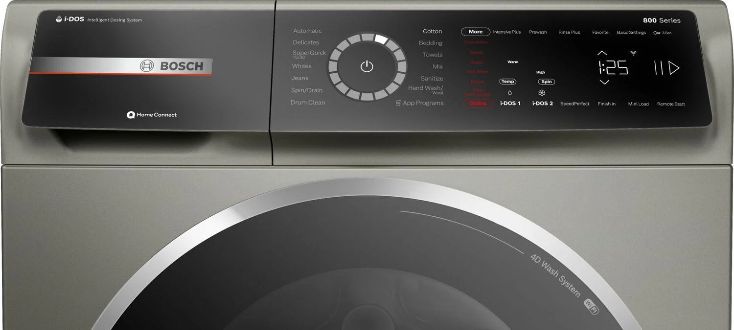 Bosch WGB246AXUC 800 Series Compact Washer max. 1600 rpm, Pearl Steel - Image 16