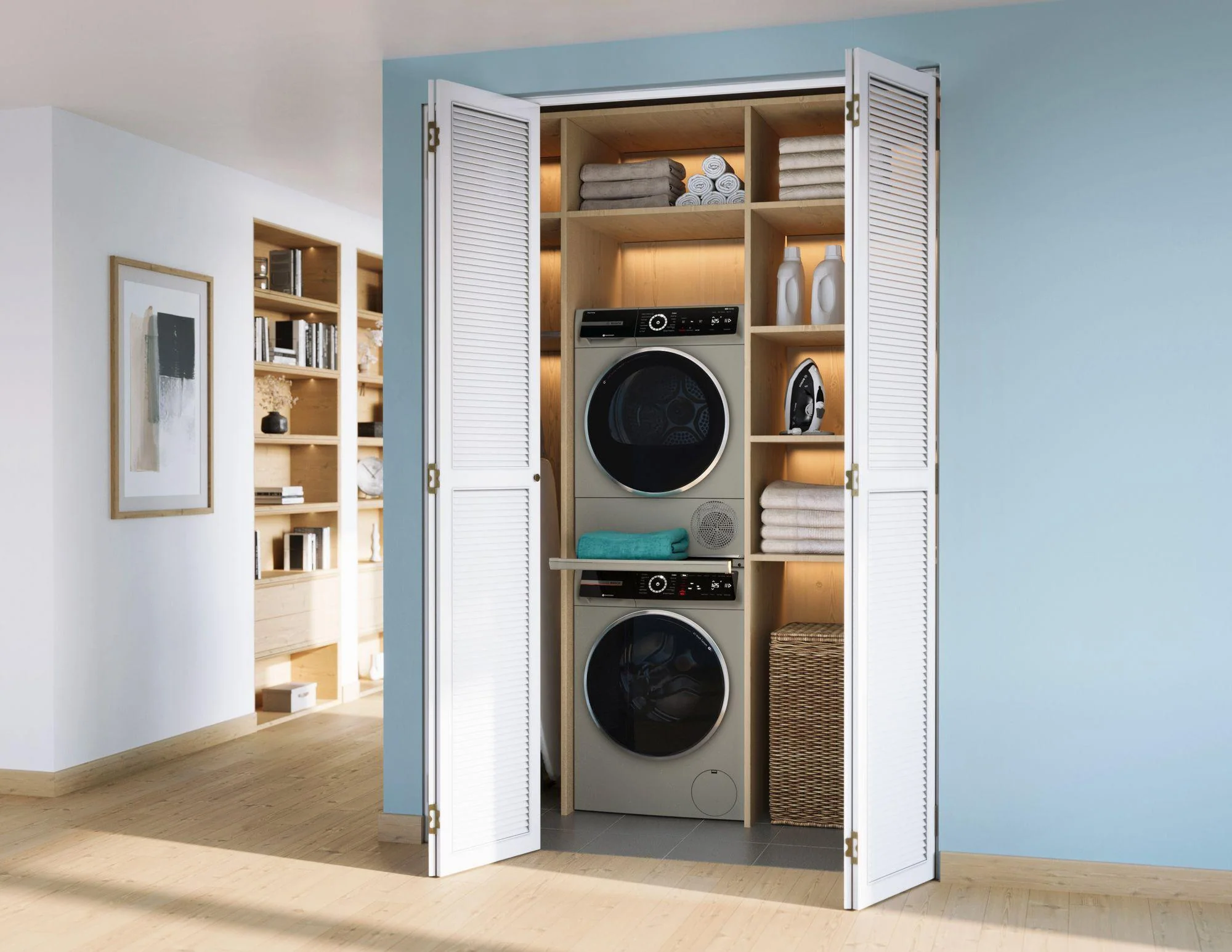 Bosch WGB246AXUC 800 Series Compact Washer max. 1600 rpm, Pearl Steel - Image 17