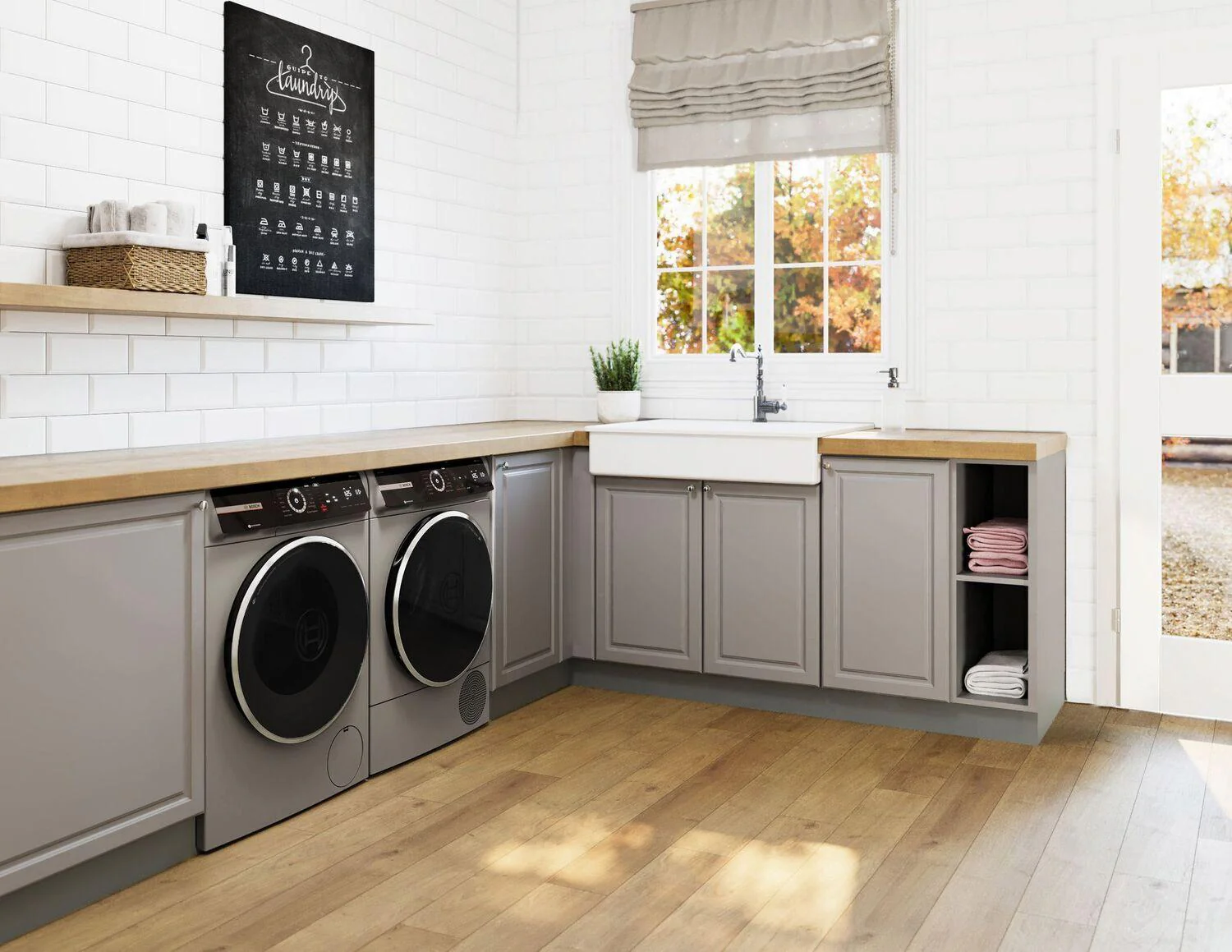 Bosch WGB246AXUC 800 Series Compact Washer max. 1600 rpm, Pearl Steel - Image 21