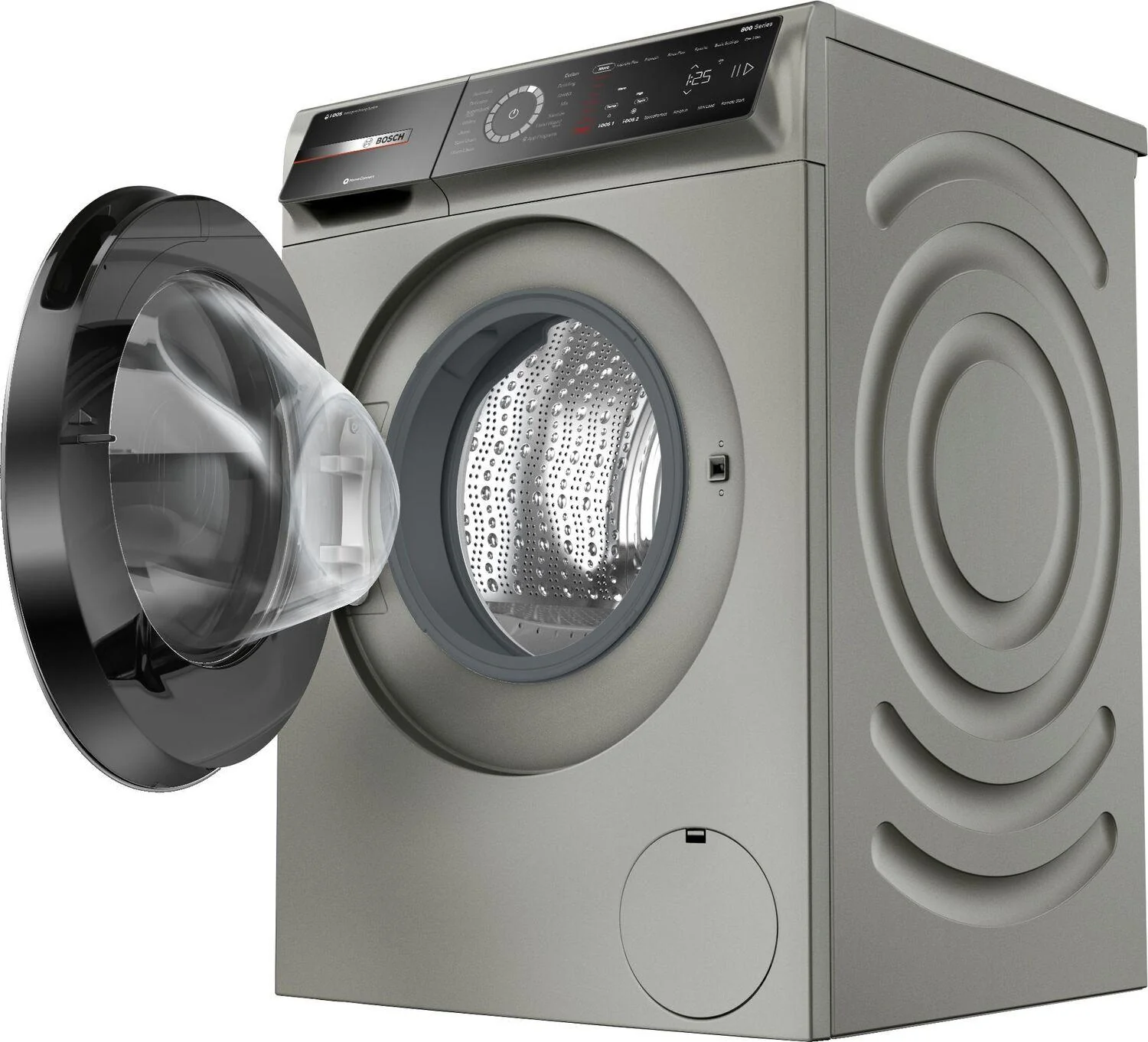 Bosch WGB246AXUC 800 Series Compact Washer max. 1600 rpm, Pearl Steel - Image 6