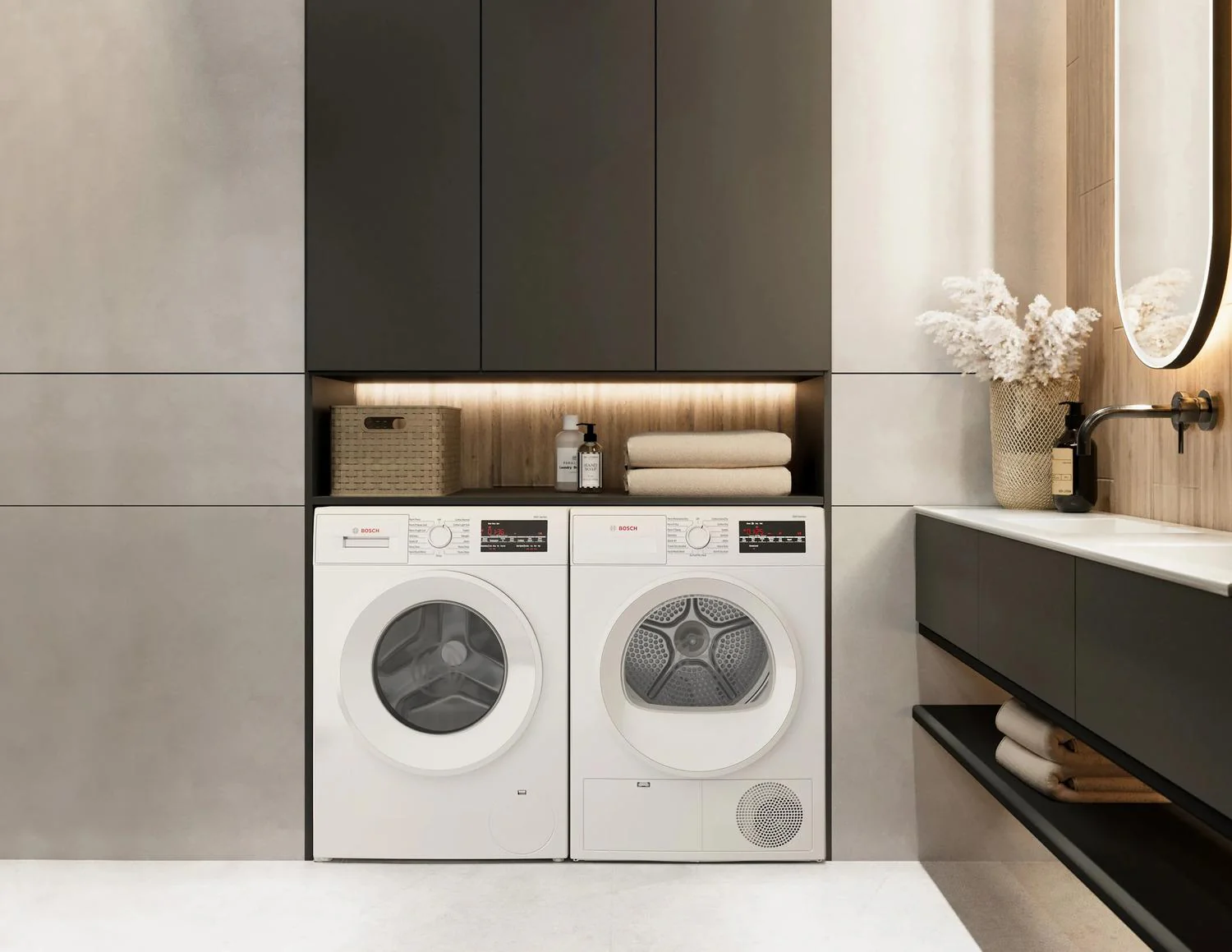 Bosch WPA12100UC 300 Series, condenser tumble dryer, White - Image 15