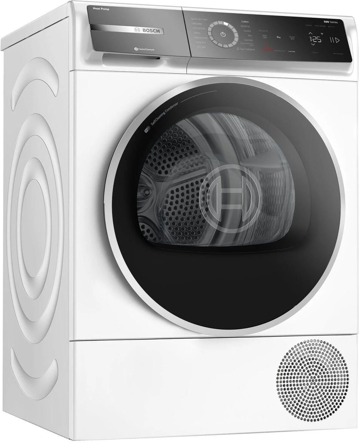 Bosch WQB245B0UC 500 Series, heat pump dryer, White - Image 3