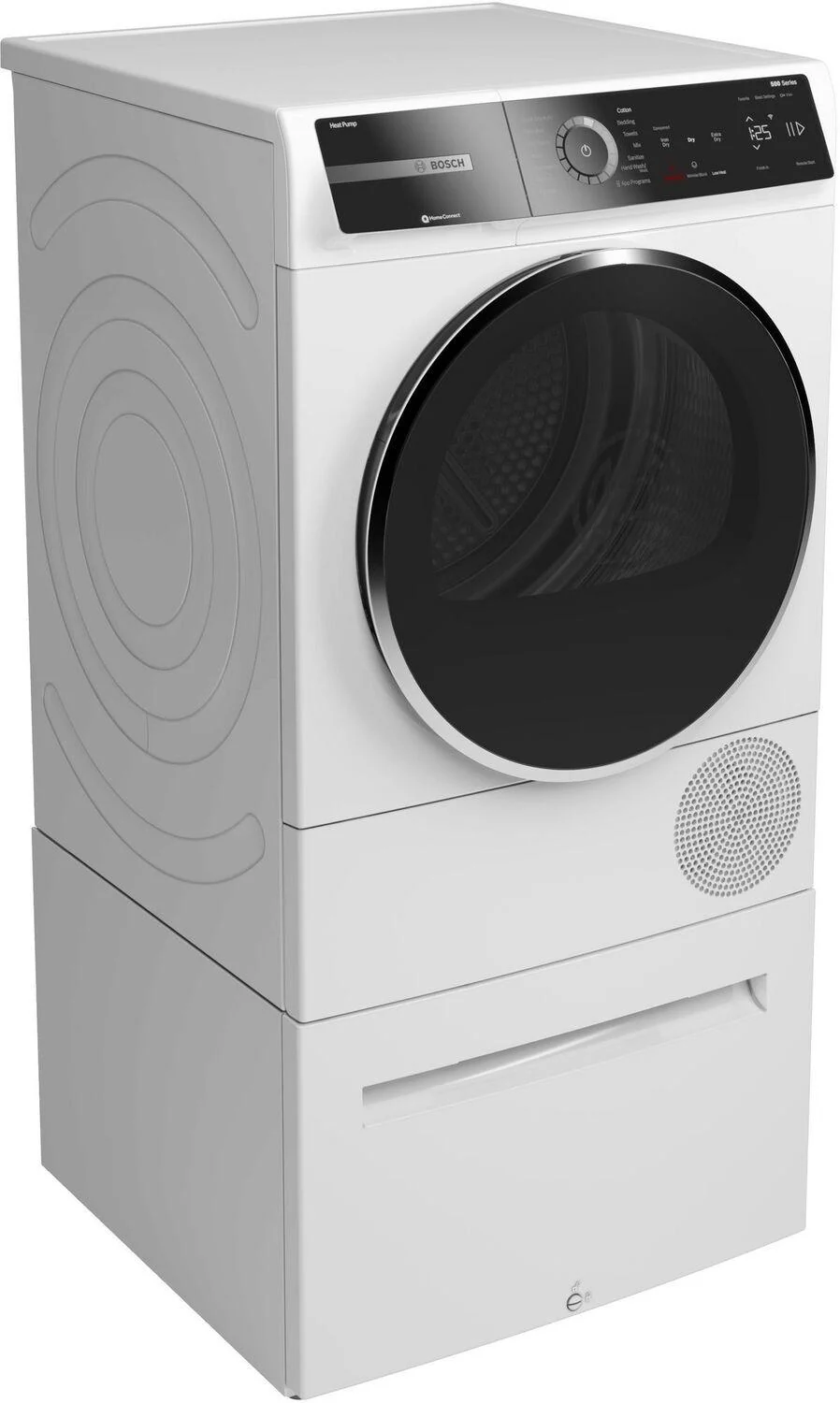 Bosch WQB245B0UC 500 Series, heat pump dryer, White - Image 5