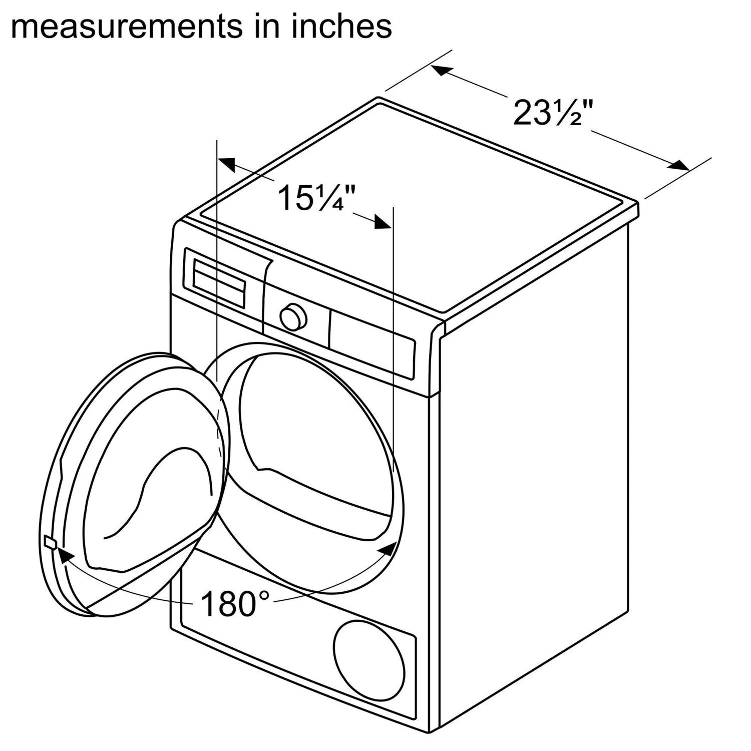 Bosch 500 Series Heat Pump Dryer WTW87NH1UC - Image 16