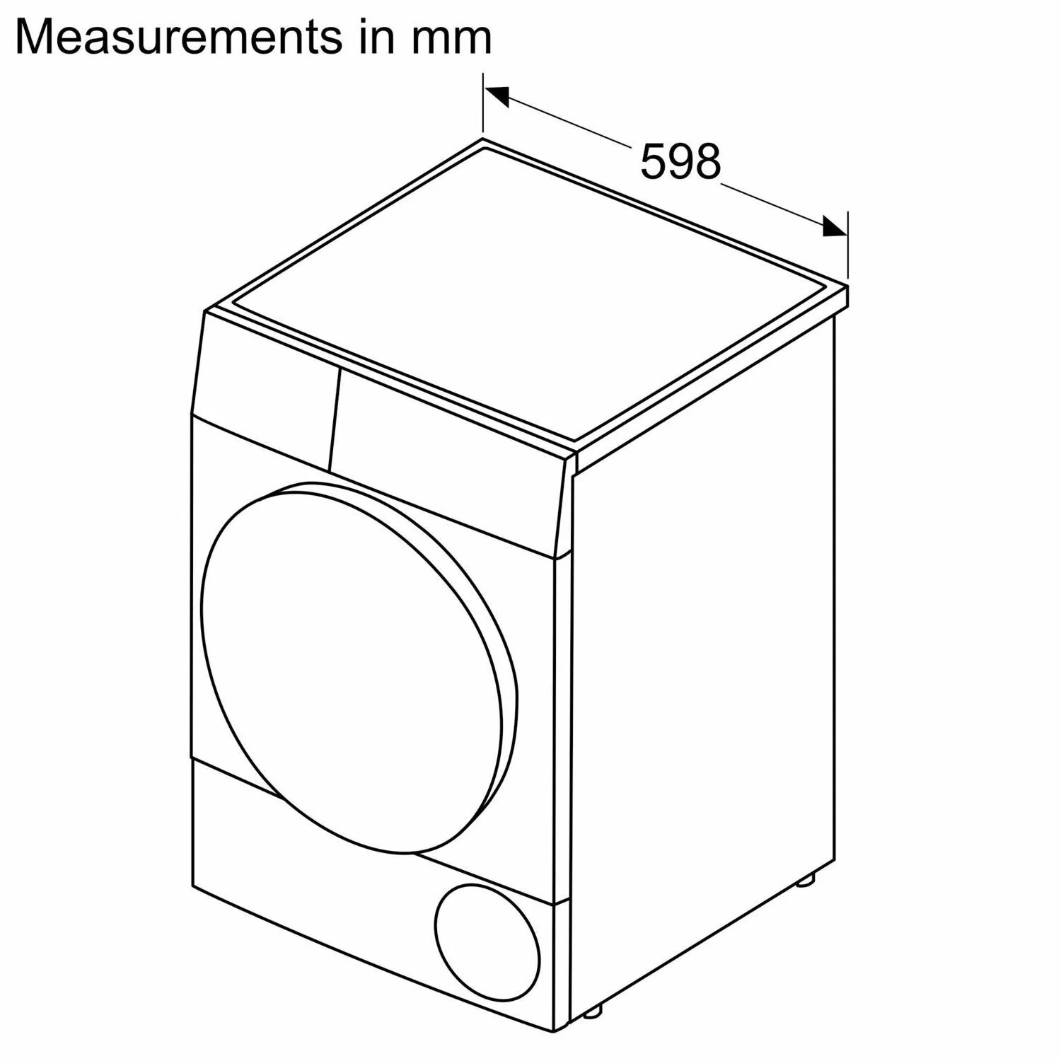 Bosch 500 Series Heat Pump Dryer WTW87NH1UC - Image 24