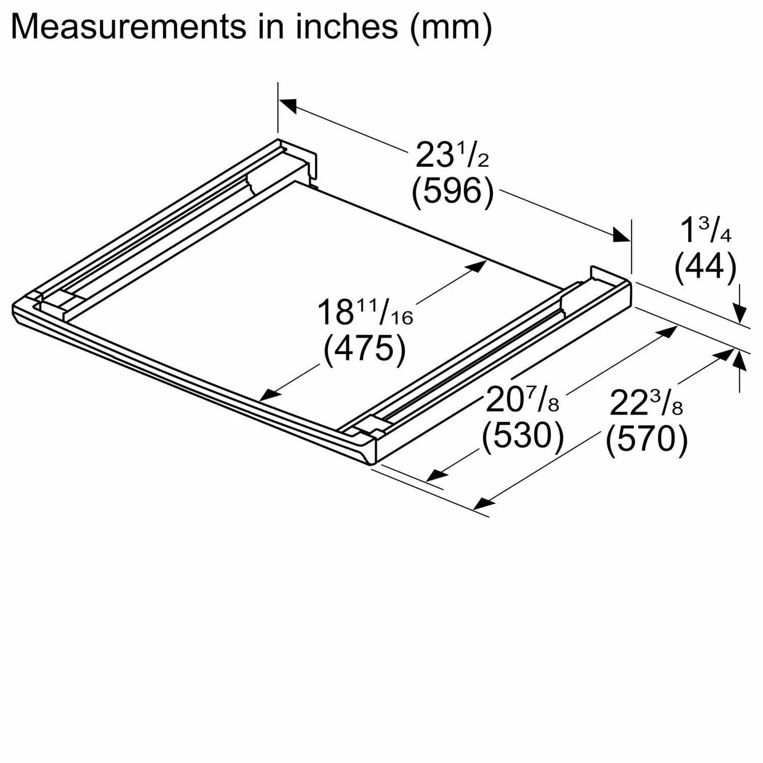 Bosch WTZ2750XUC Accessory for washing/drying - Image 2