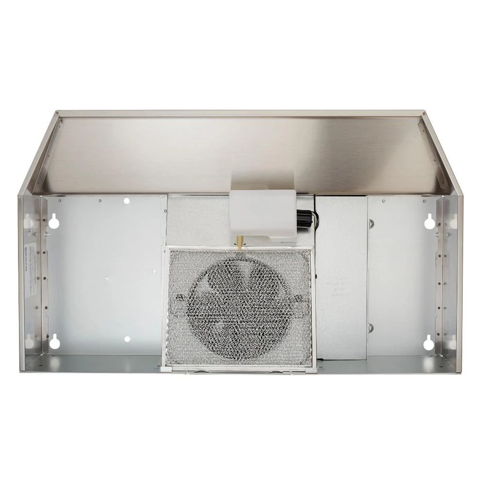 Broan® 30-Inch Ducted Under-Cabinet Range Hood, 210 MAX Blower CFM, Stainless Steel - Image 4