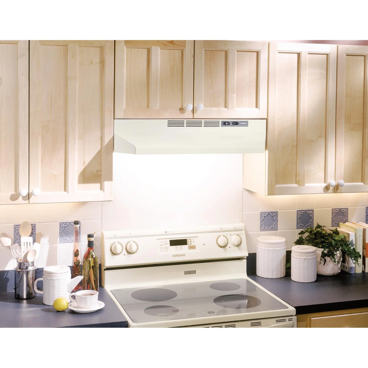 BROAN Broan(R) 42-Inch Ductless Under-Cabinet Range Hood, Bisque - Image 2