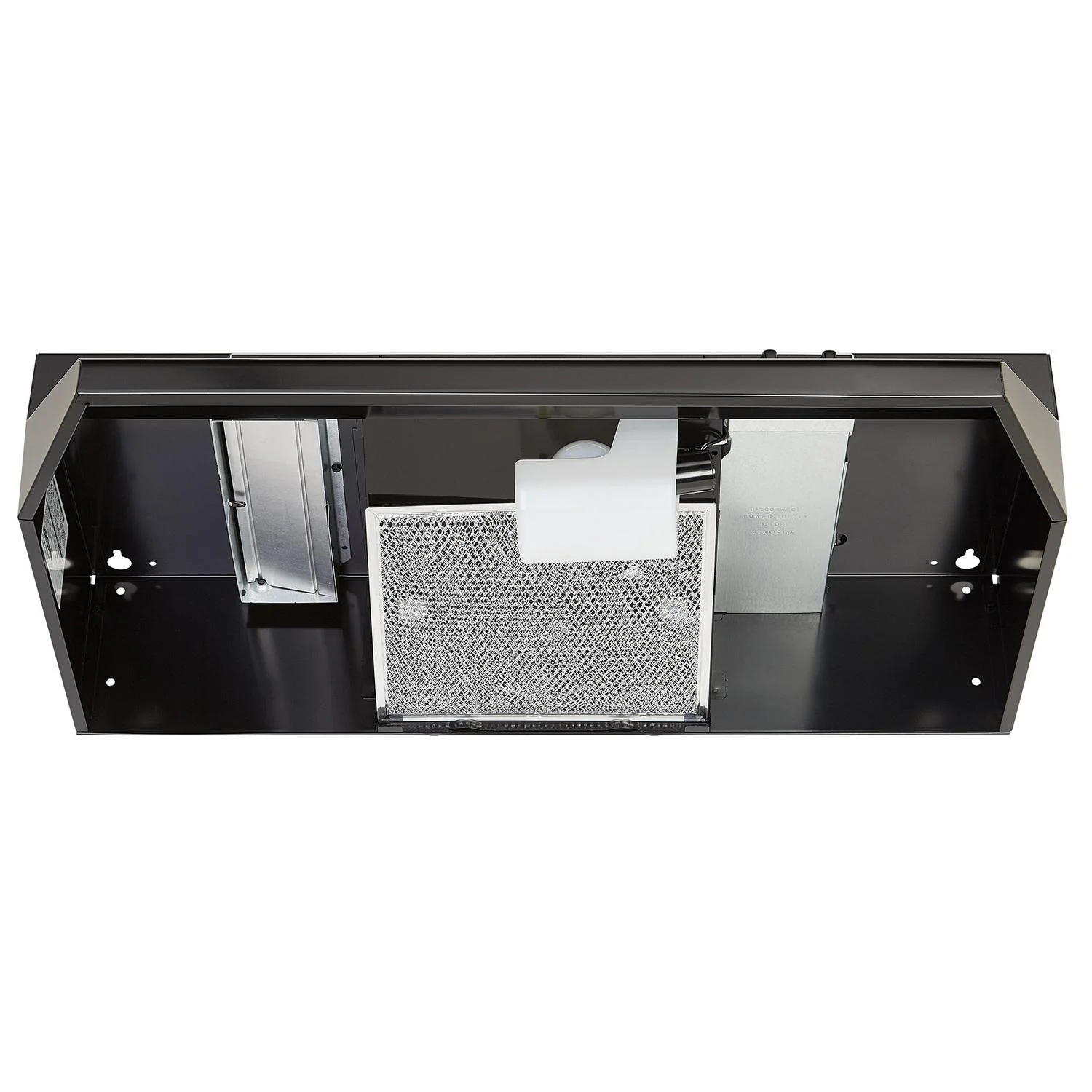 Broan 462423 **DISCONTINUED** Broan® 24-Inch Convertible Under-Cabinet Range Hood, 220 CFM, Black - Image 3