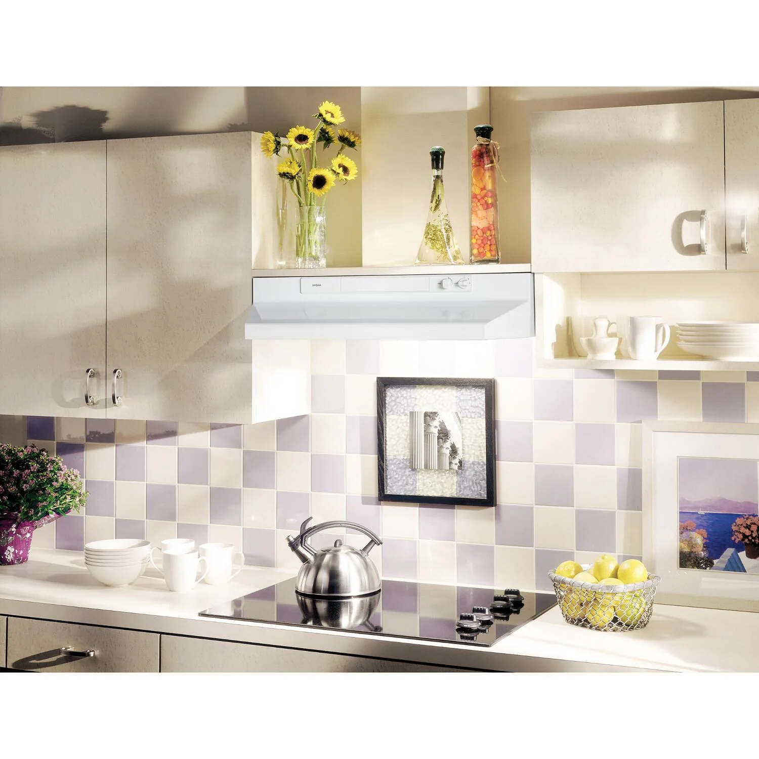 Broan 463011 **DISCONTINUED** Broan® 30-Inch Convertible Under-Cabinet Range Hood, 220 CFM, White - Image 2