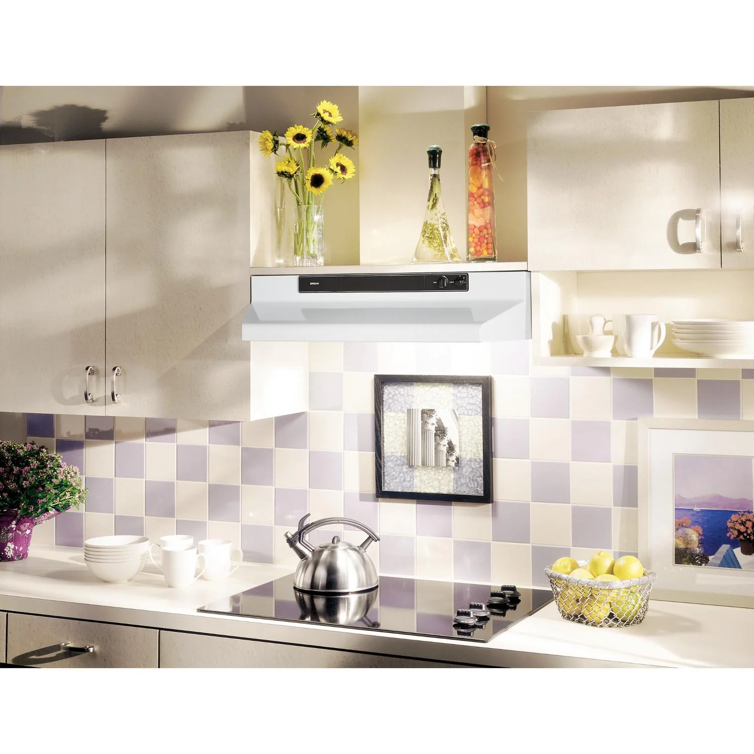 Broan 464201 **DISCONTINUED** Broan® 42-Inch Convertible Under-Cabinet Range Hood, 220 CFM, White - Image 2