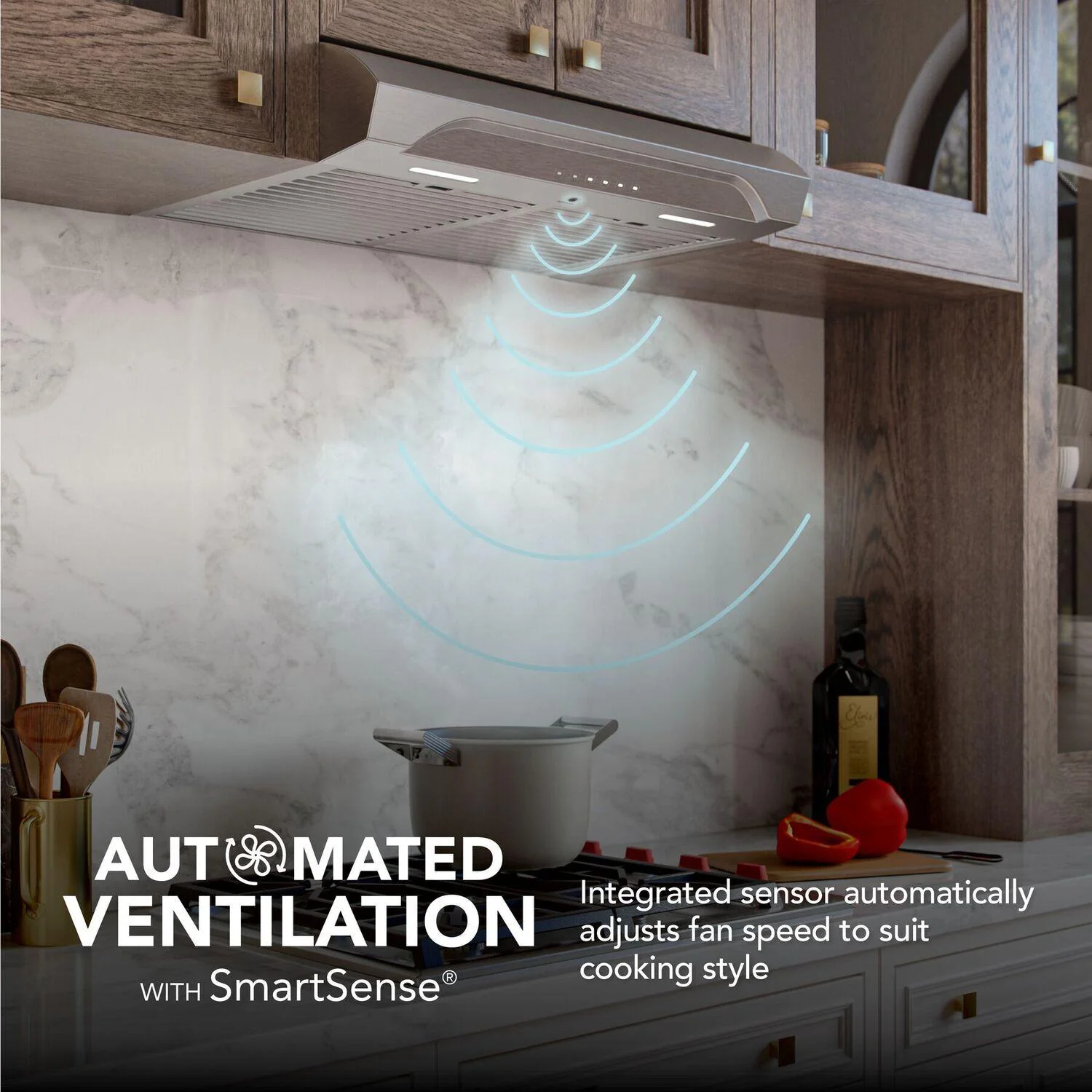 Broan ALT4306SS Alta 30-Inch 640 MAX Blower CFM 0.8 Sones Stainless Steel Range Hood - Image 5