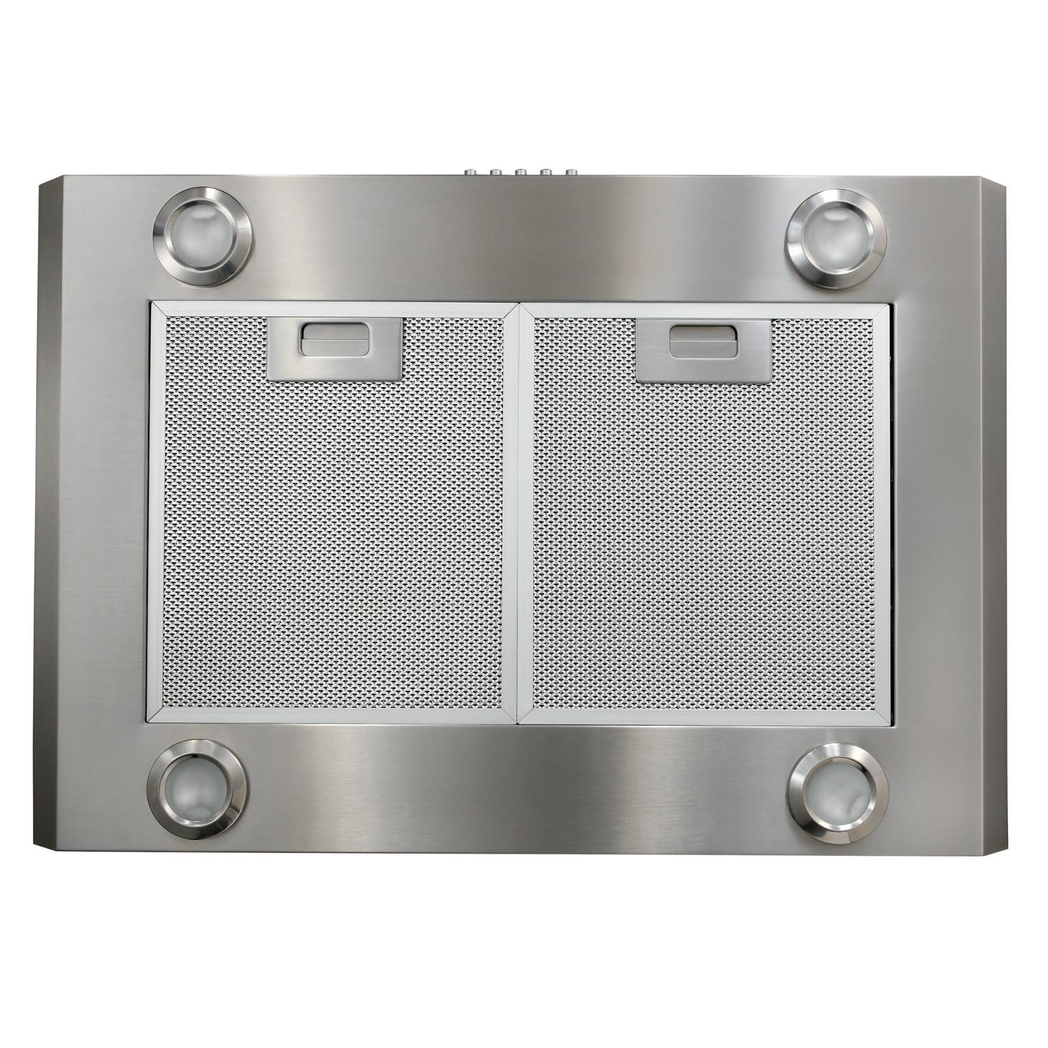 Broan® 36-Inch Convertible Arched Stainless Steel Island Range Hood, 450 CFM - Image 3