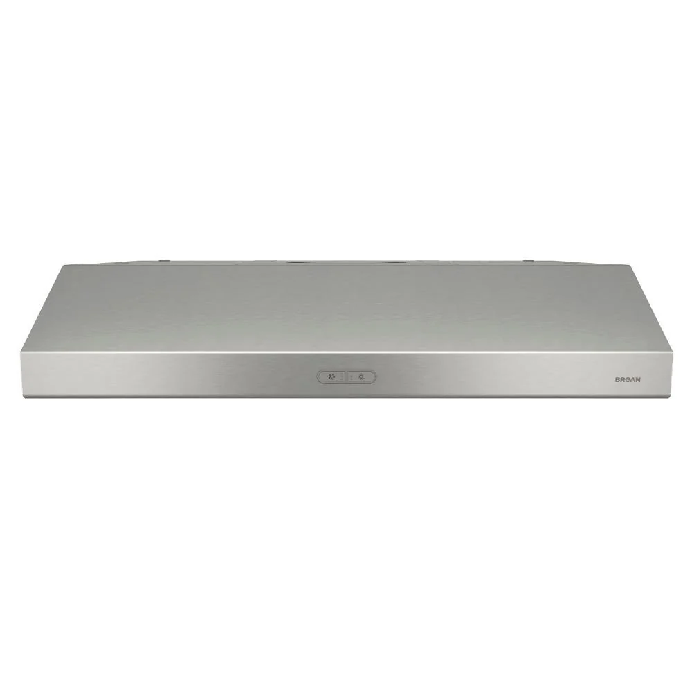BCDF130SS Broan® Glacier 30-Inch Convertible Under-Cabinet Range Hood, 375 Max Blower CFM, Stainless Steel - Image 4
