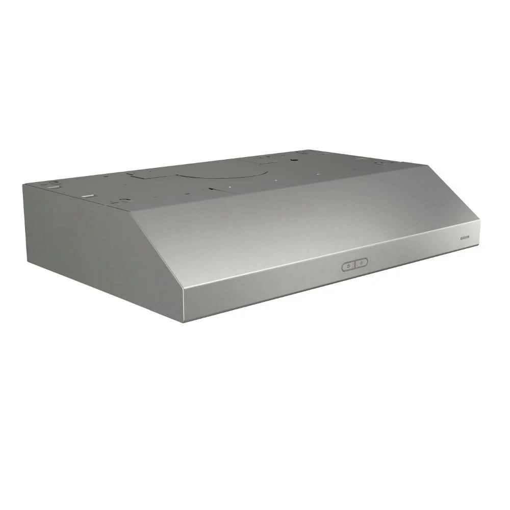 BCDF142SS Broan® Glacier 42-Inch Convertible Under-Cabinet Range Hood, 375 Max Blower CFM, Stainless Steel - Image 3