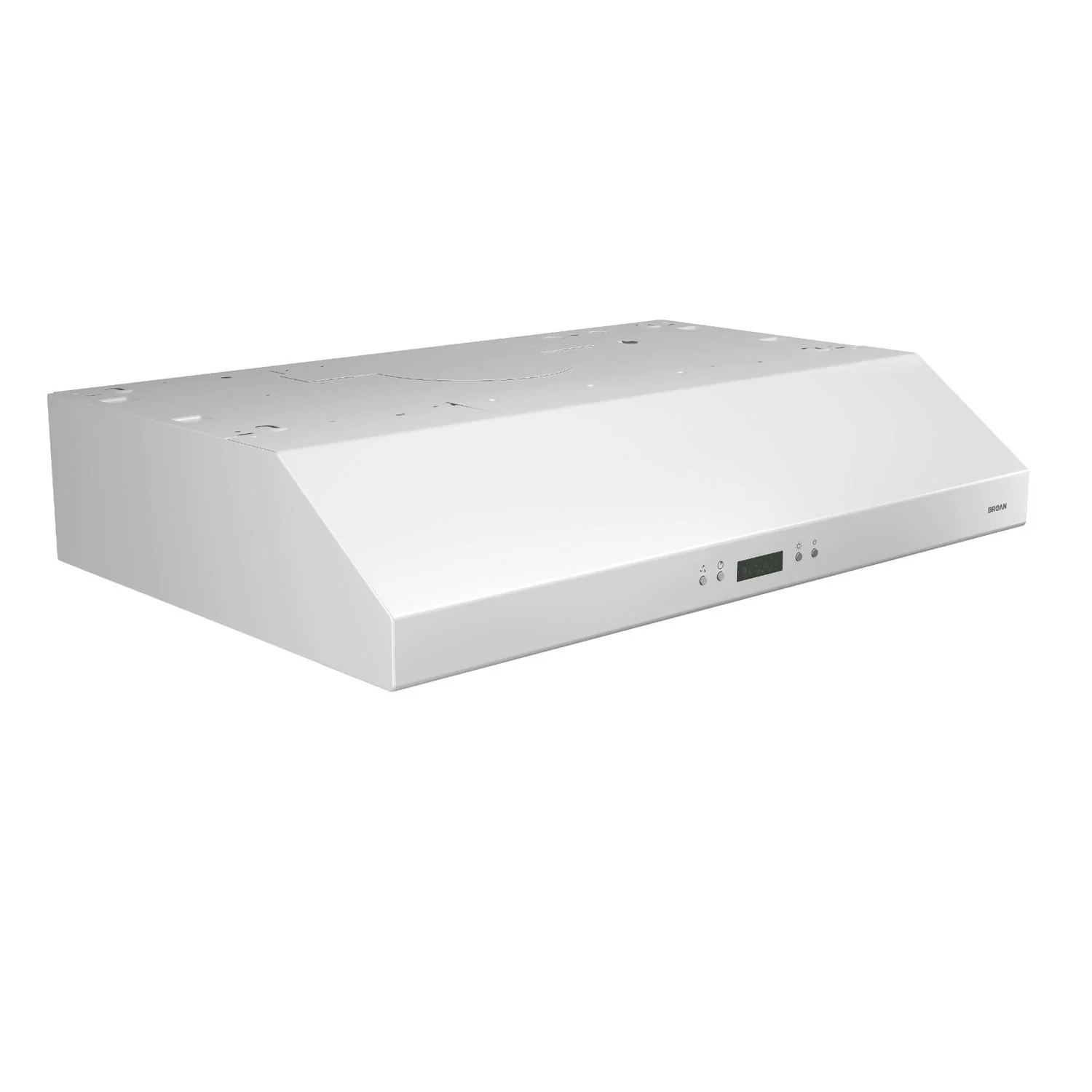 Broan BCDJ130WH Glacier 30-Inch 450 Max Blower CFM 5.5 Sones White Range Hood - Image 3