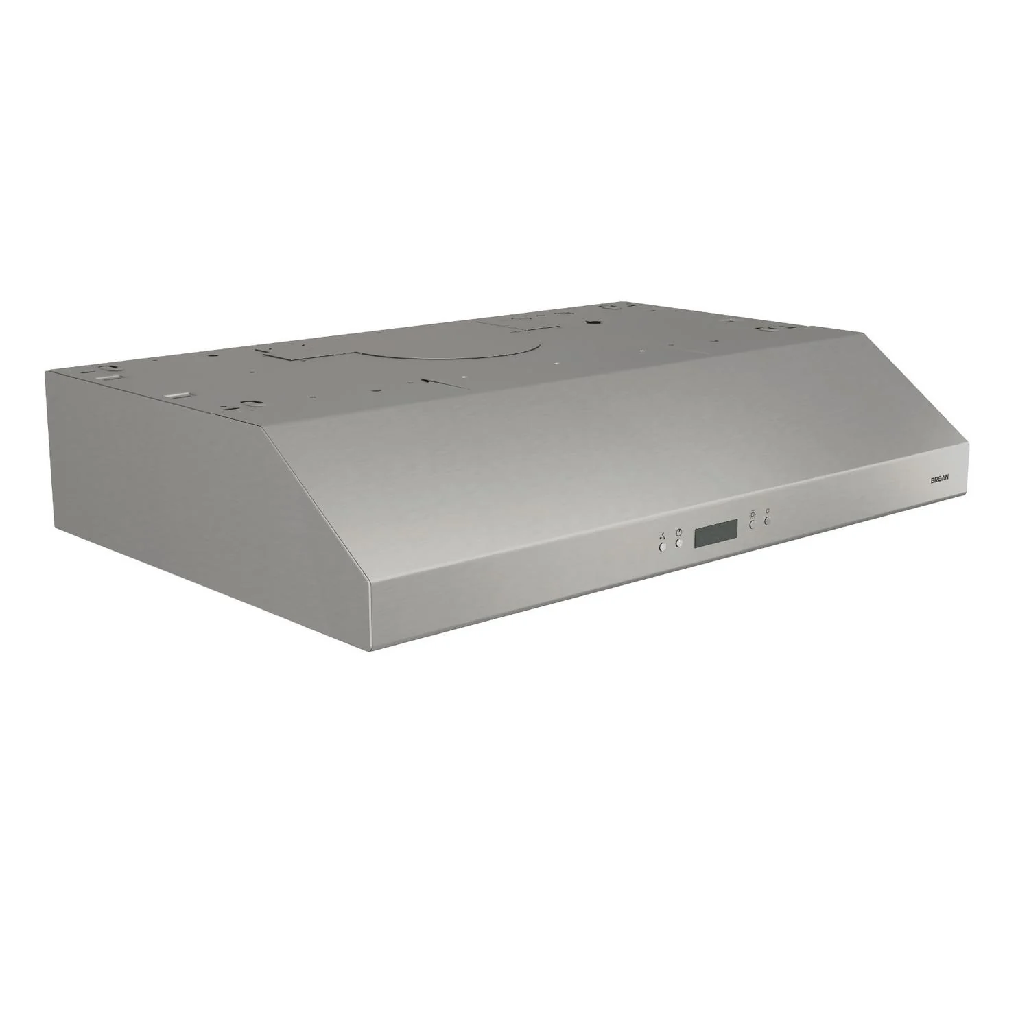 BCDJ142SS Broan® Glacier 42-inch Under-Cabinet Range Hood, 450 Max Blower CFM, Black - Image 3