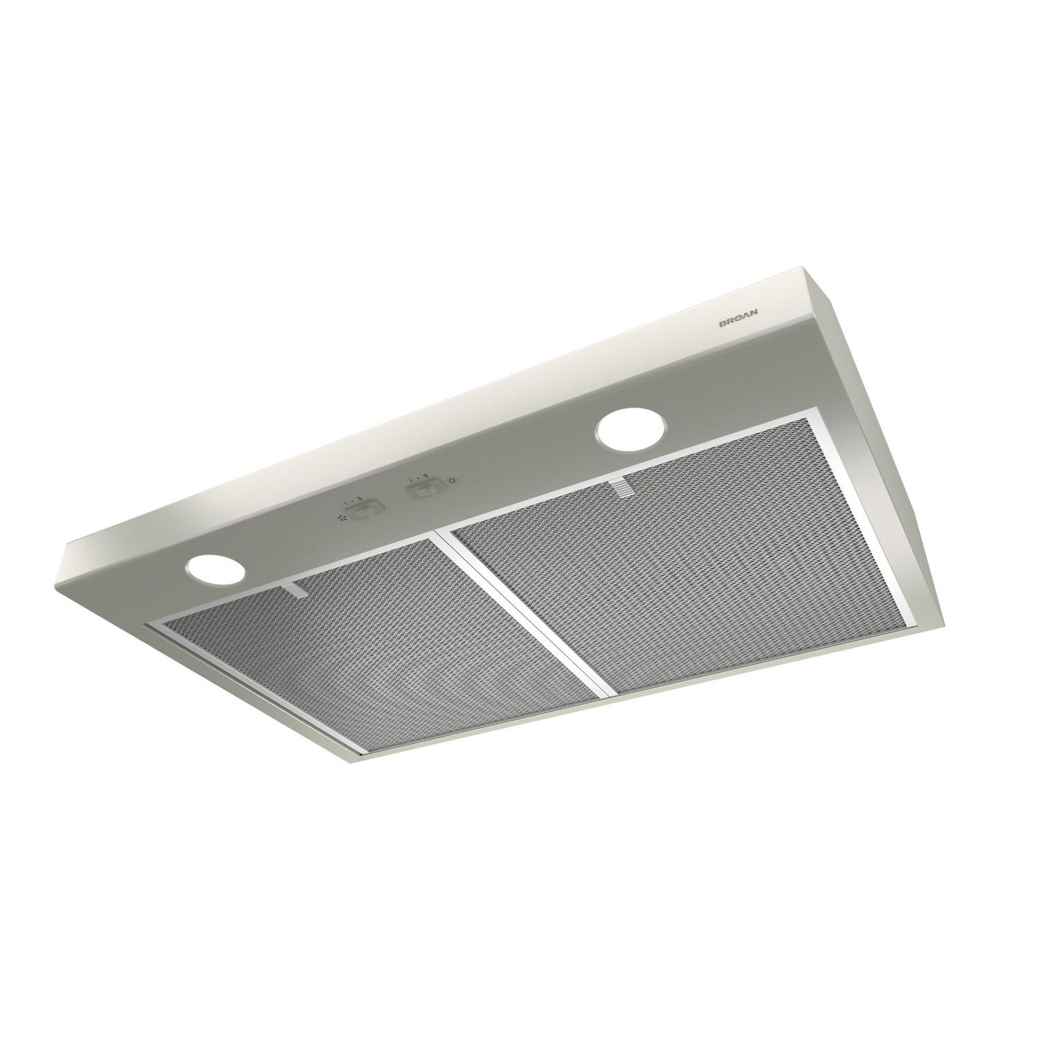Broan BCSD130BC Glacier 30-Inch 300 Max Blower CFM 5 Sones Bisque Range Hood - Image 5