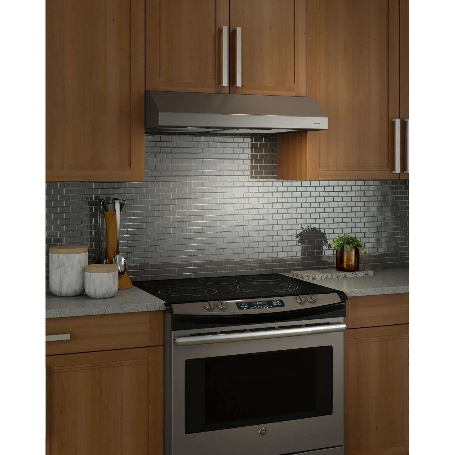 BCSEK130SL Broan® 30-Inch Convertible Under-Cabinet Range Hood, ENERGY STAR®, 300 Max Blower CFM, Slate - Image 2