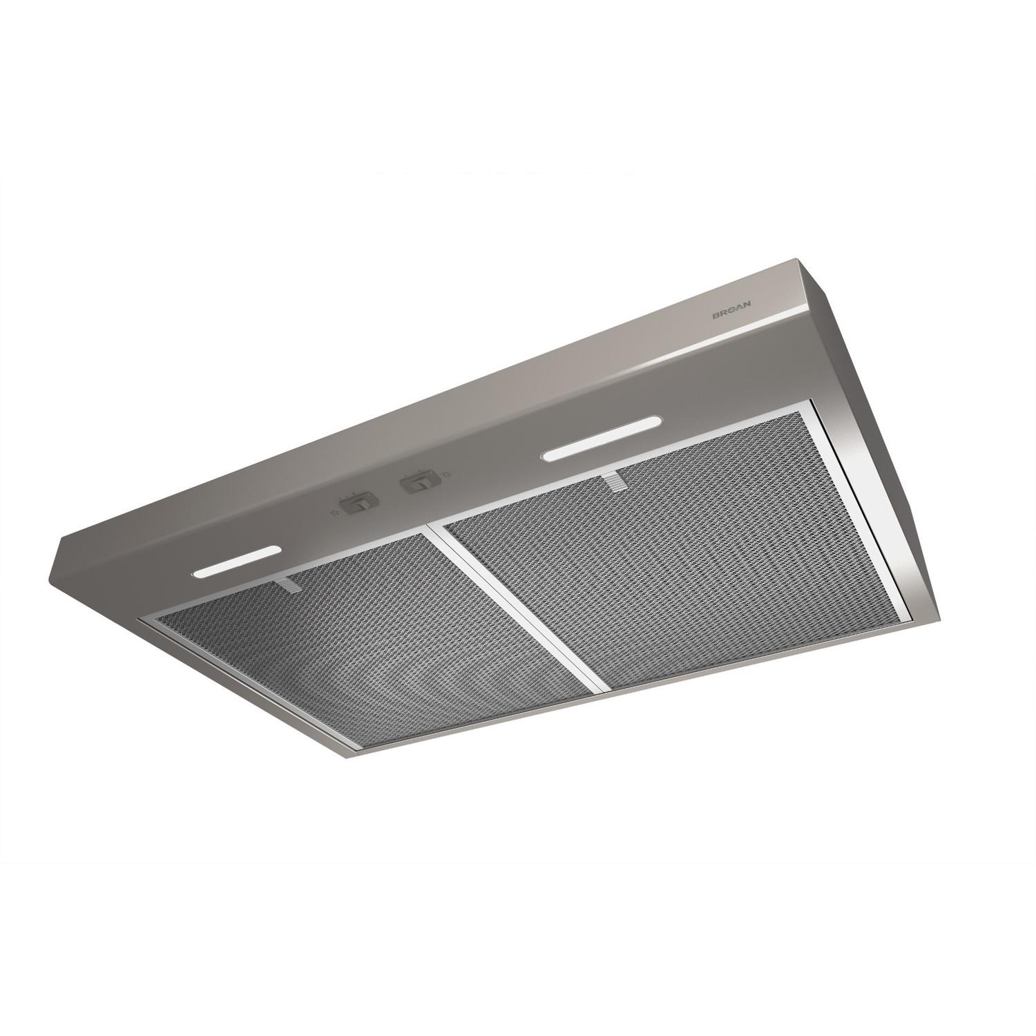 BCSEK130SL Broan® 30-Inch Convertible Under-Cabinet Range Hood, ENERGY STAR®, 300 Max Blower CFM, Slate - Image 5