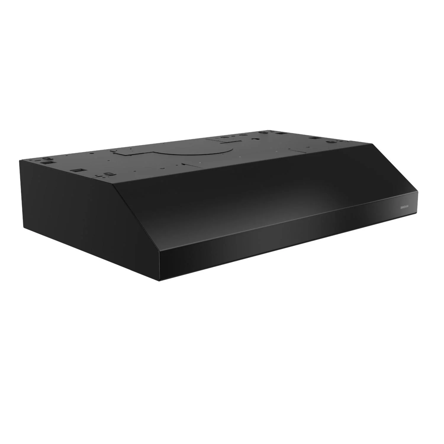BCSEK136BL Broan® 36-Inch Convertible Under-Cabinet Range Hood, ENERGY STAR®, 300 Max Blower CFM, Black - Image 3