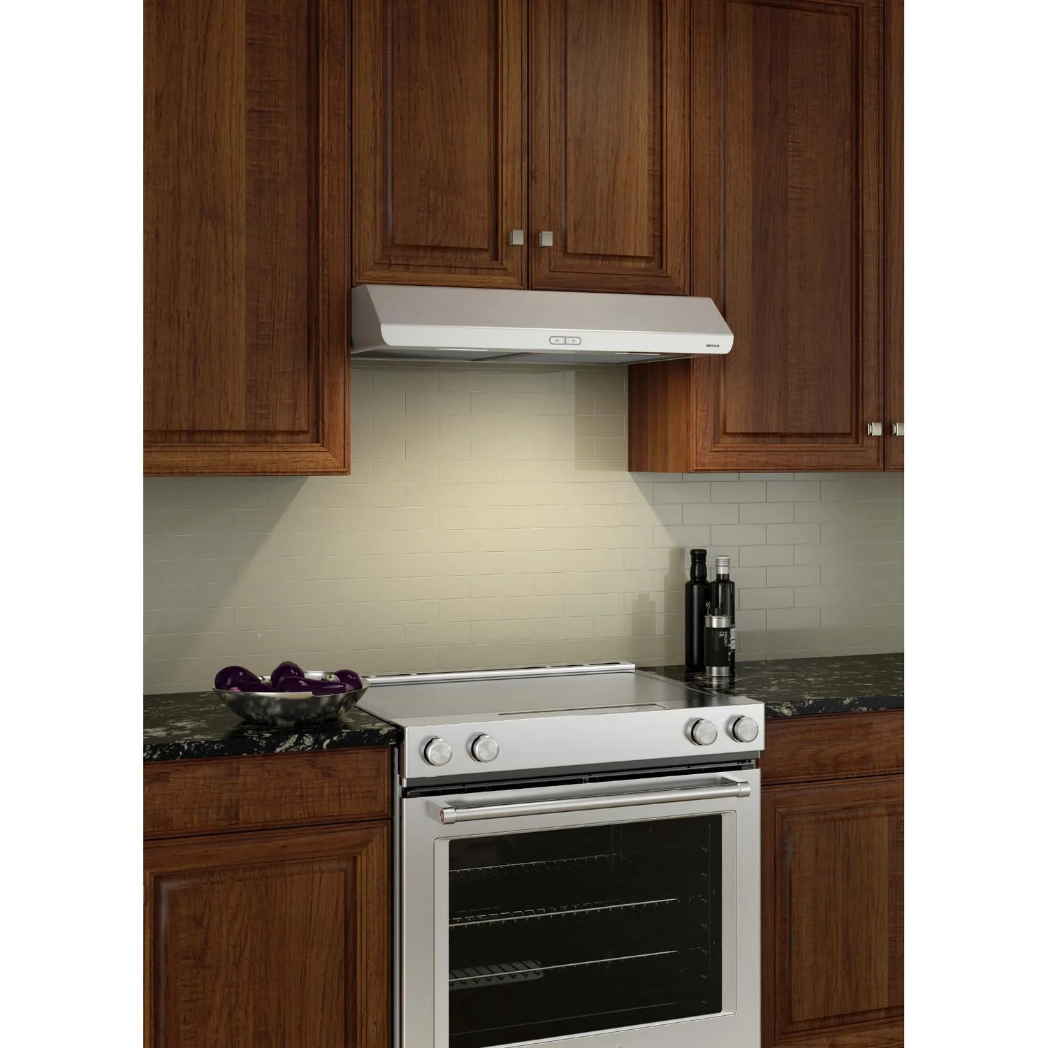Broan BKDB130SS **DISCONTINUED** Broan® 30-Inch Convertible Under-Cabinet Range Hood, 300 Max Blower CFM, Stainless Steel - Image 2