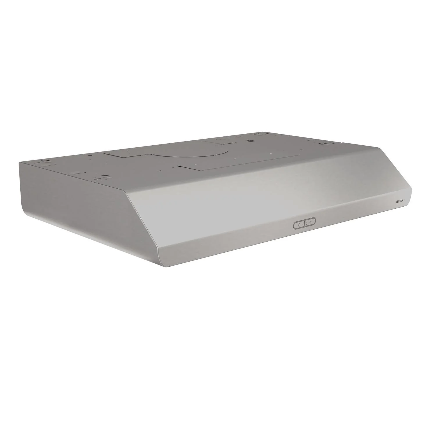 Broan® 36-Inch Convertible Under-Cabinet Range Hood, 300 Max Blower CFM, Stainless Steel - Image 3