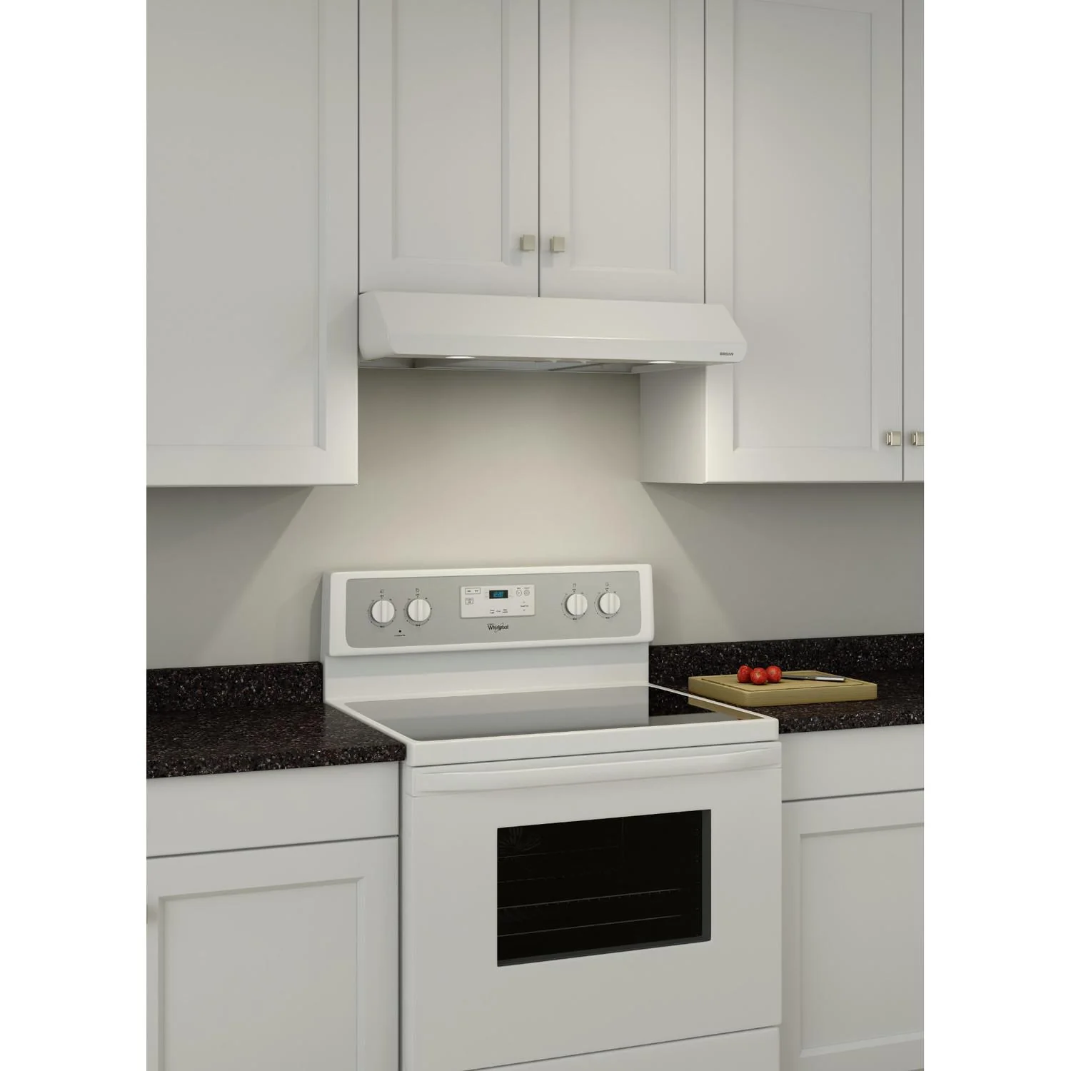 BKSA130WW Broan® 30-Inch Convertible Under-Cabinet Range Hood, 300 Max Blower CFM, White - Image 2