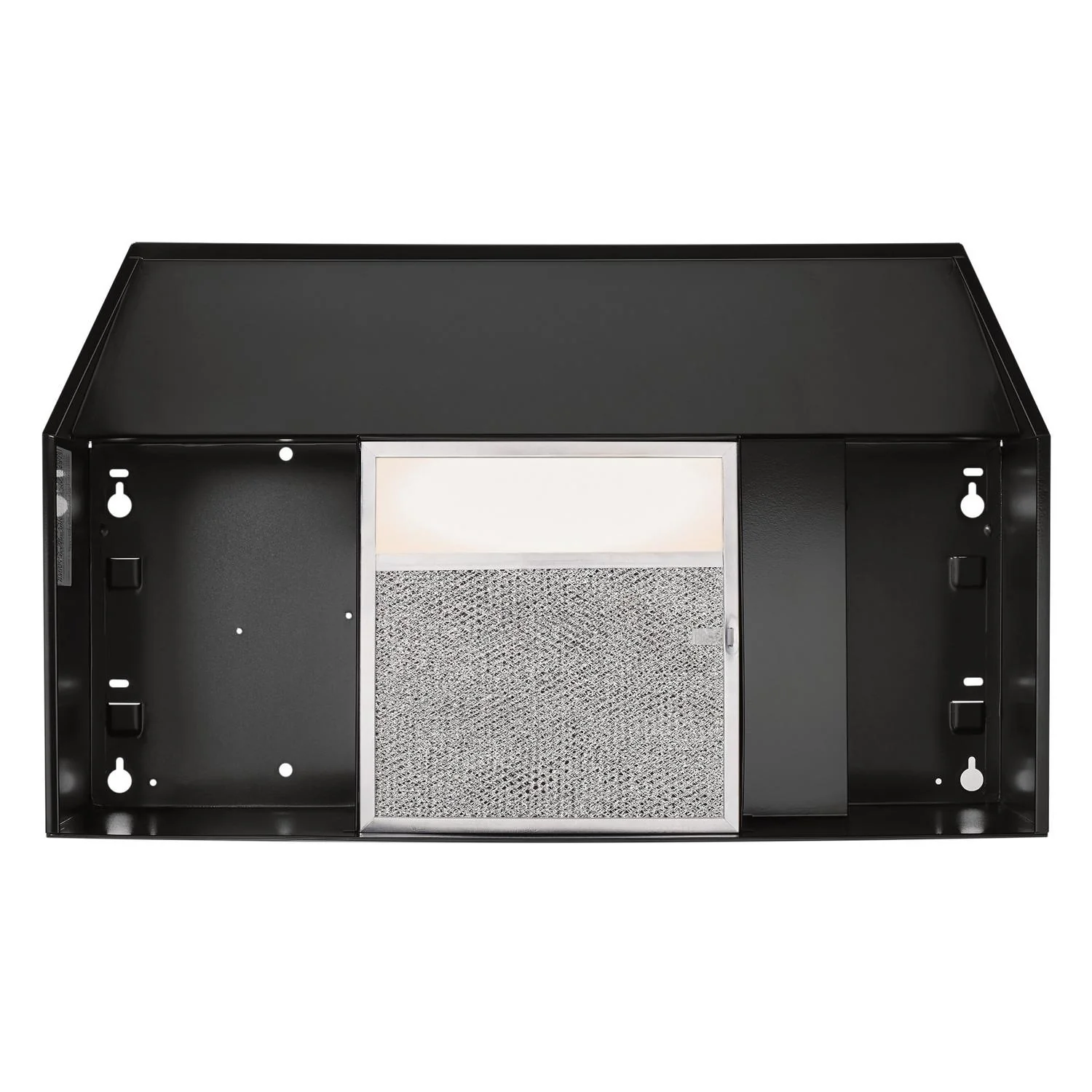 BUEZ330BL Broan® 30-Inch Convertible Under-Cabinet Range Hood w/ Easy Install System, 260 Max Blower CFM, Black - Image 4